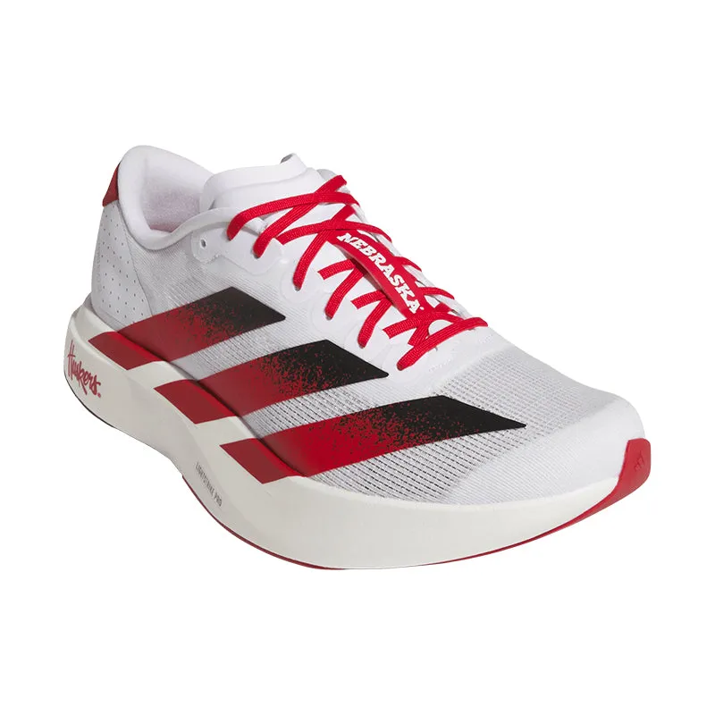 Men's Adizero EVO SL Nebraska White/Red/Black cross - trainers