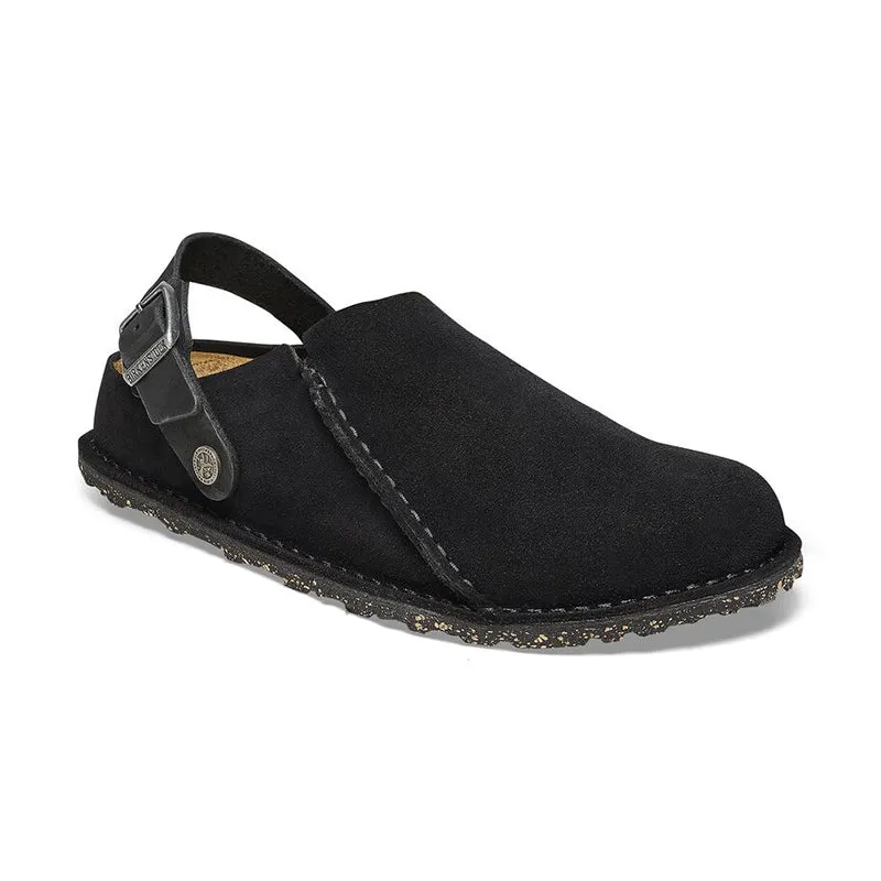 Slip On Ease Relaxing Fit Men's Lutry Black Suede
