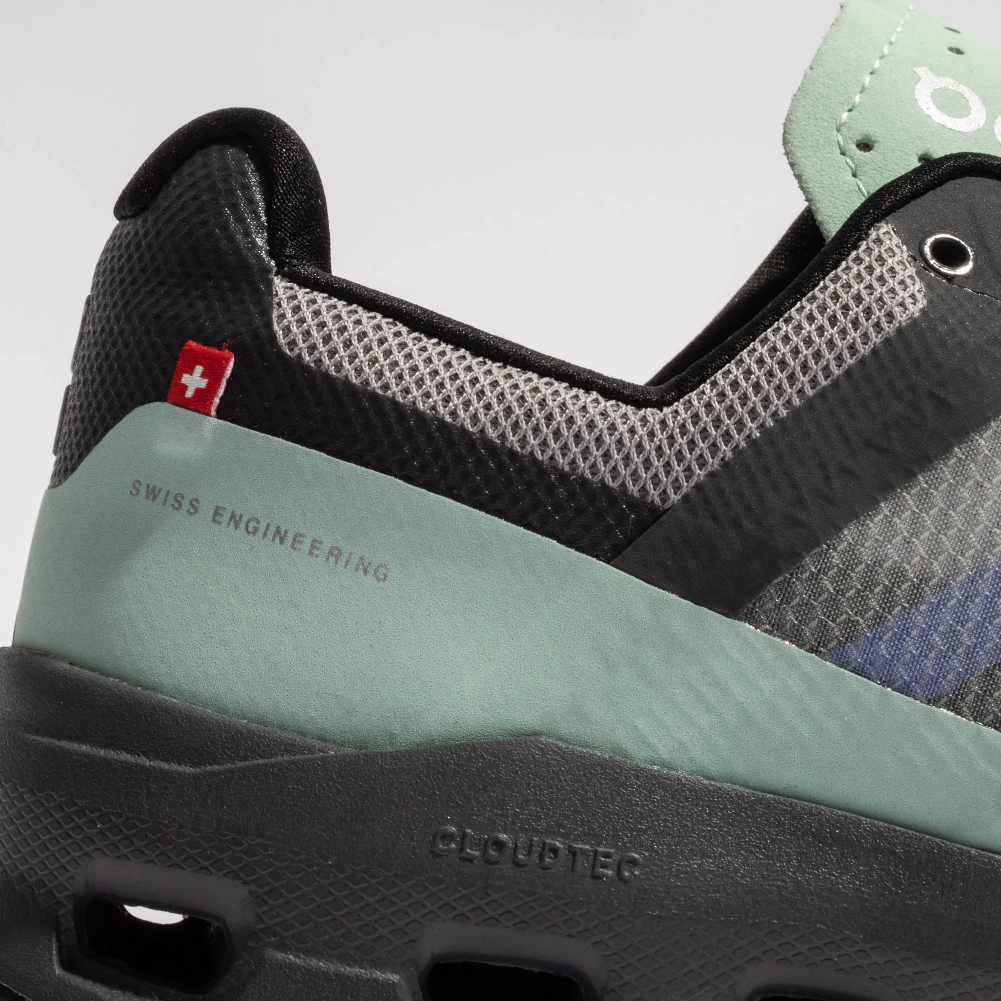On Running Mens Cloudvista Shoes 'Alloy' suitable for youth