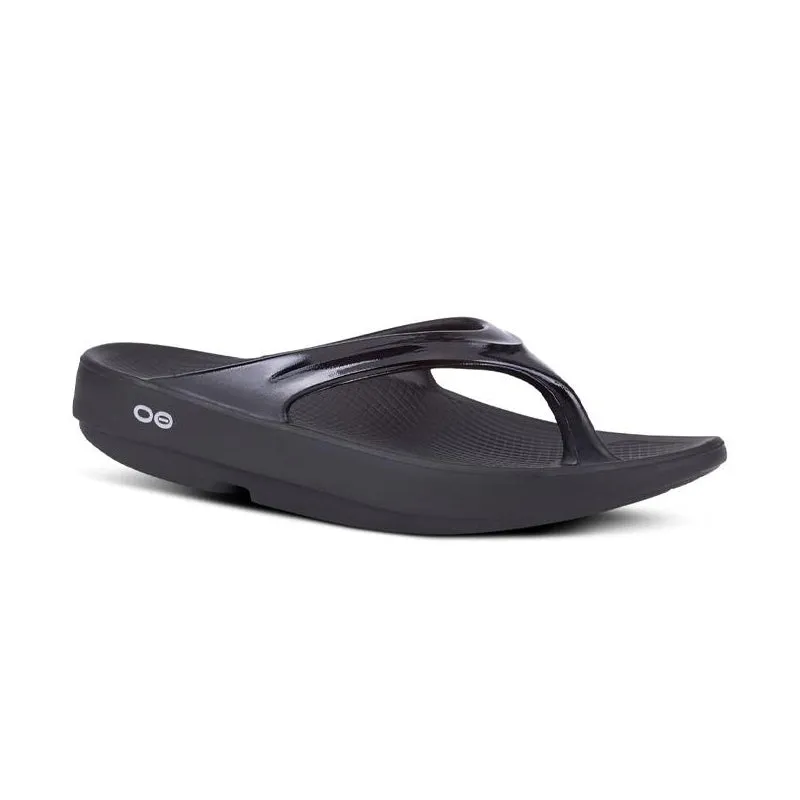 Women's OOlala Thong Black/Black Travel Slip