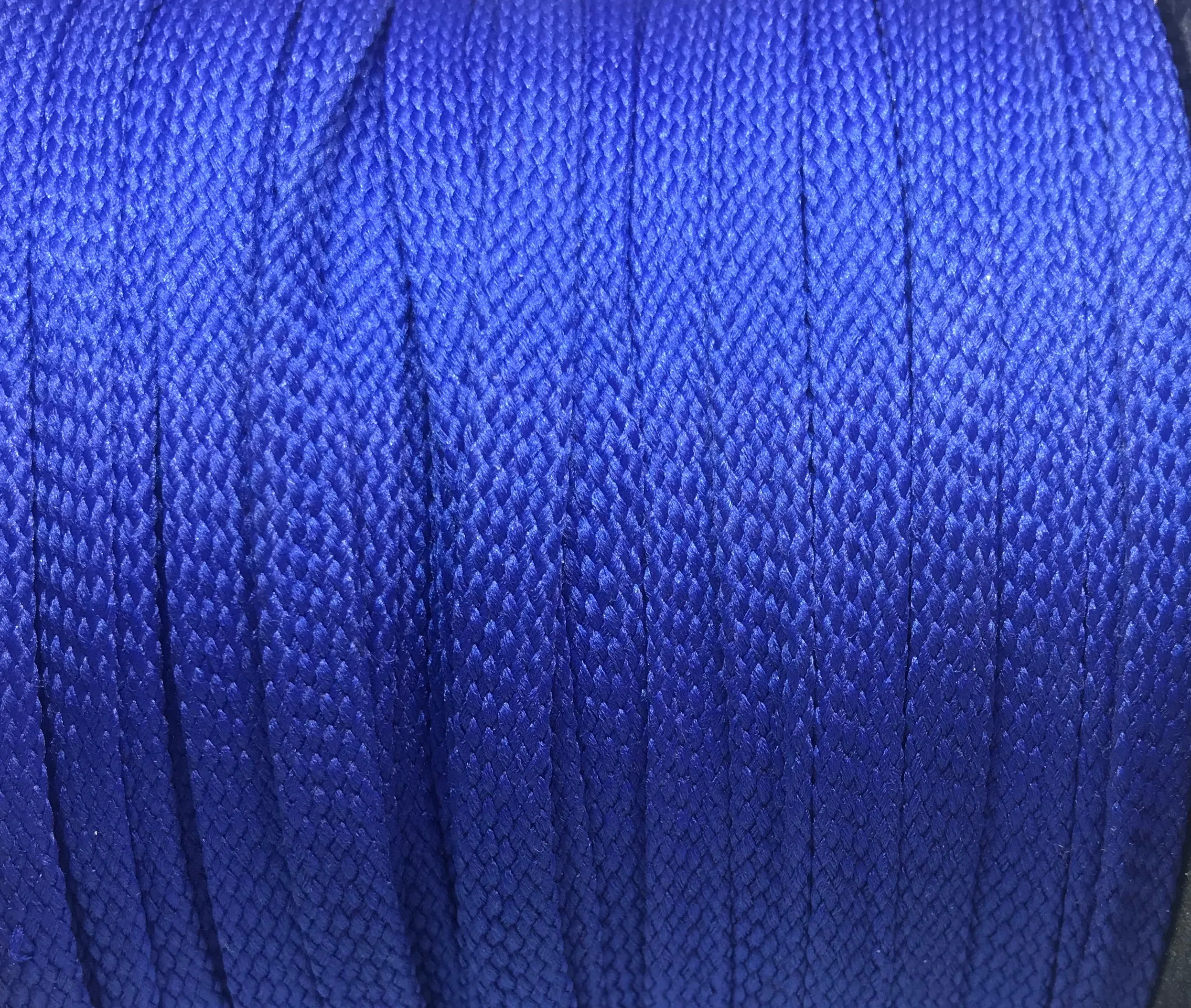 Flat Solid Shoelaces - Royal Blue