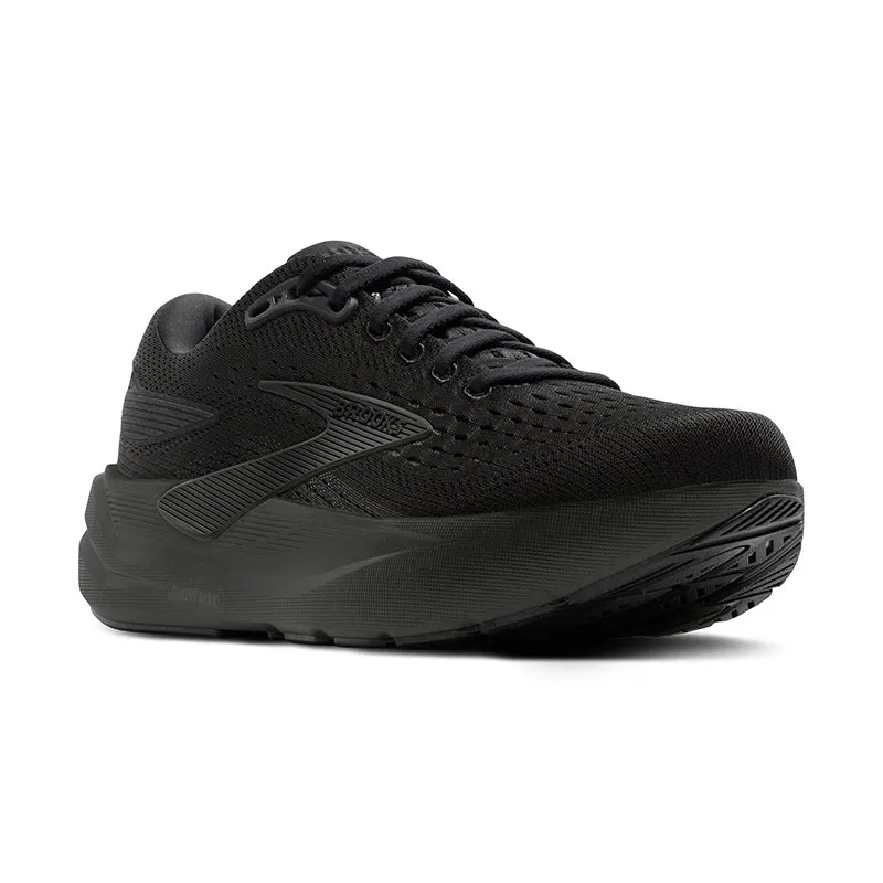 Men's Ghost Max 3 (WIDE) Black/Black/Ebony spring running shoe ambience