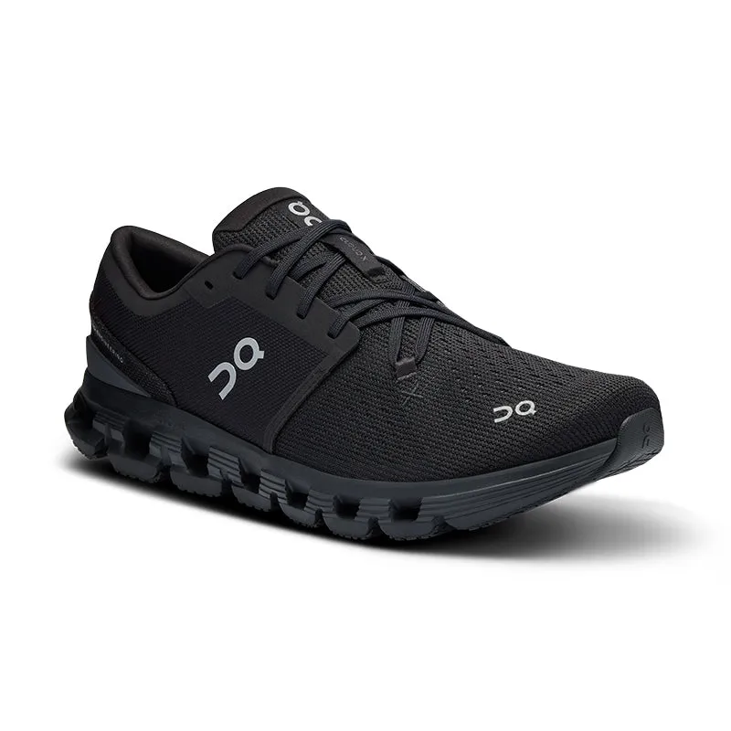Men's Cloud X 4 Black/Eclipse running in spring