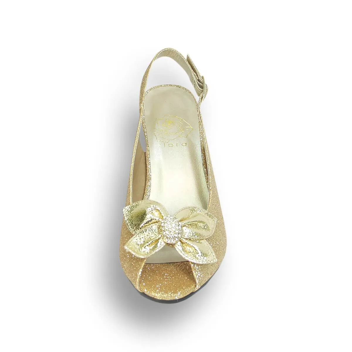FLORAL Staci Women's Wide Width Peep Toe Dress Shoes