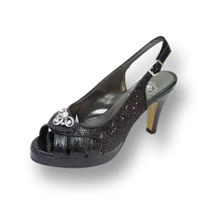FLORAL Sue Women's Wide Width Slingback Dress Pumps