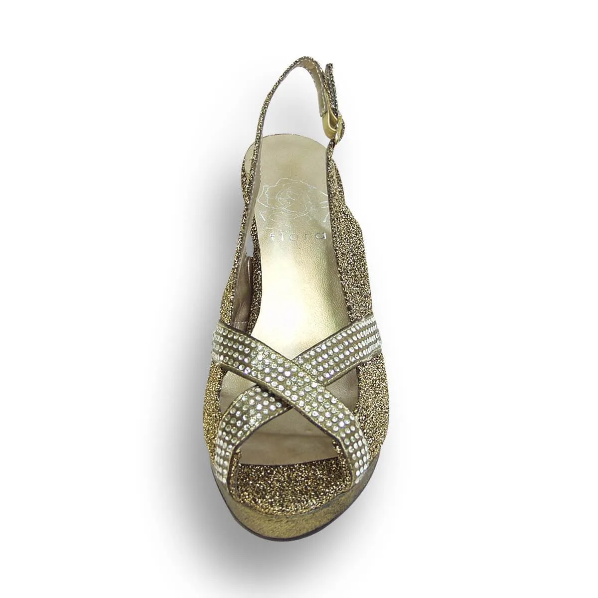 FLORAL Tiffany Women's Wide Width Platform Pumps