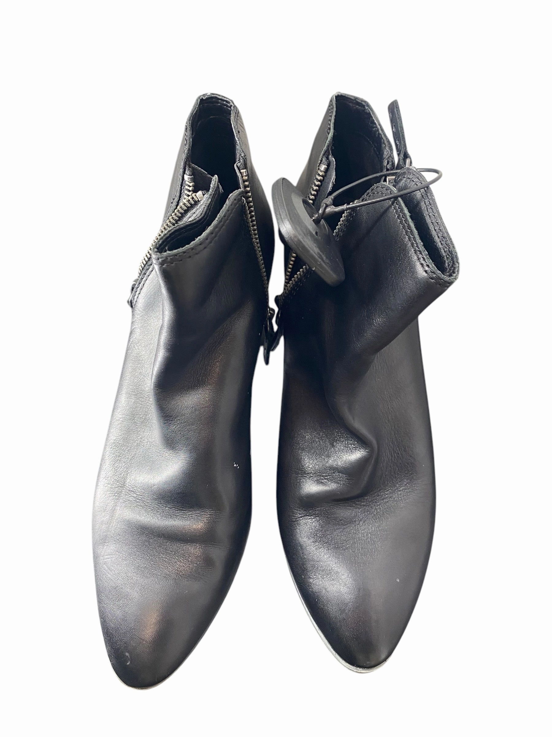 Boots Ankle Heels By Frye In Black, Size: 9 Warm and Cozy