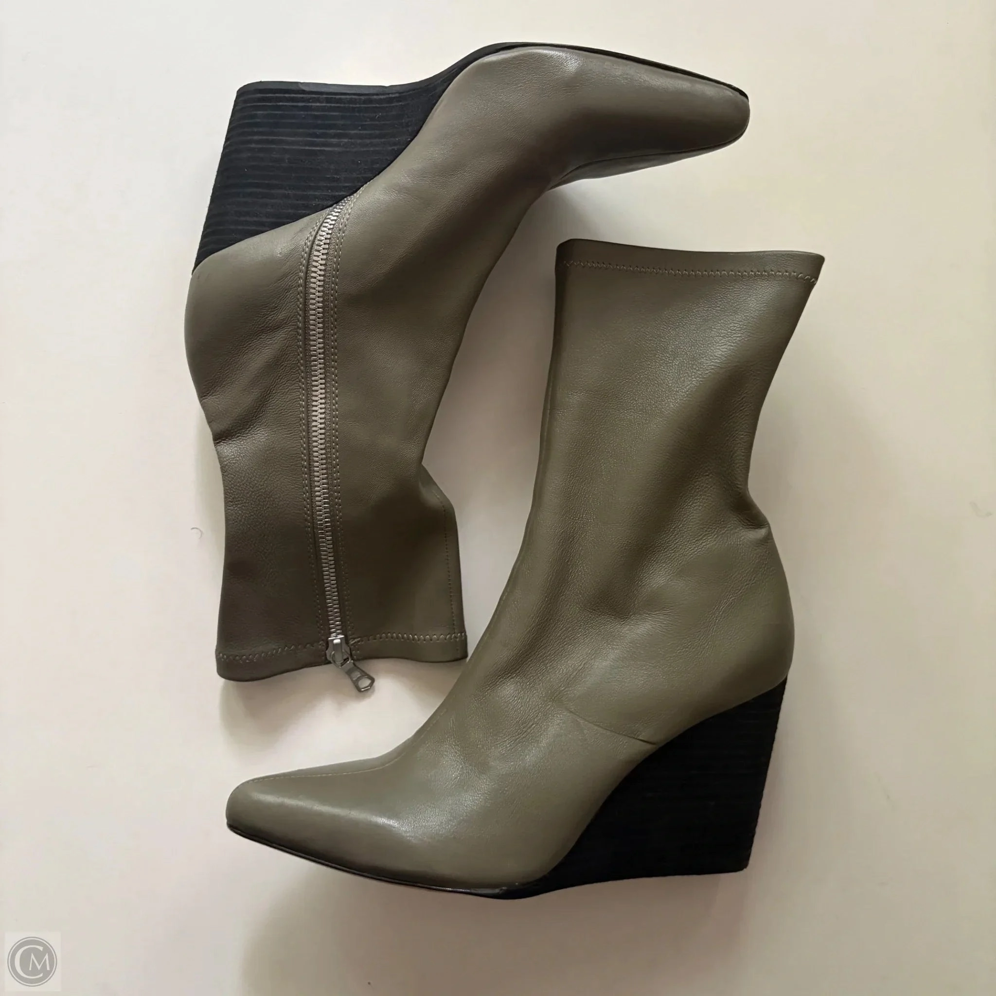 Training Boots Ankle Heels By Rag And Bone In Green, Size: 7.5