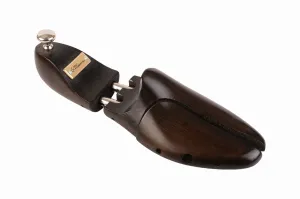 FOOT FEDERATION ADJUSTABLE MEN'S WOODEN SHOE TREE BEECHWOOD BLACK