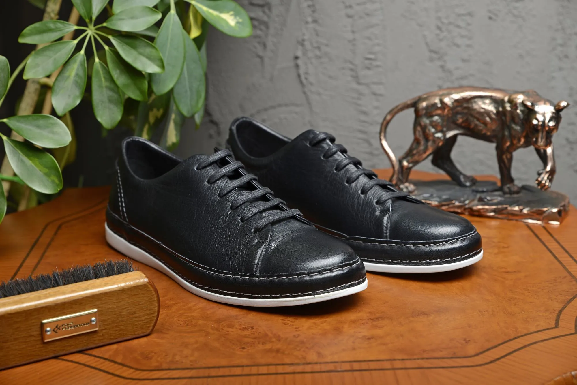 FOOT FEDERATION DERBY MENS SNEAKER BLACK