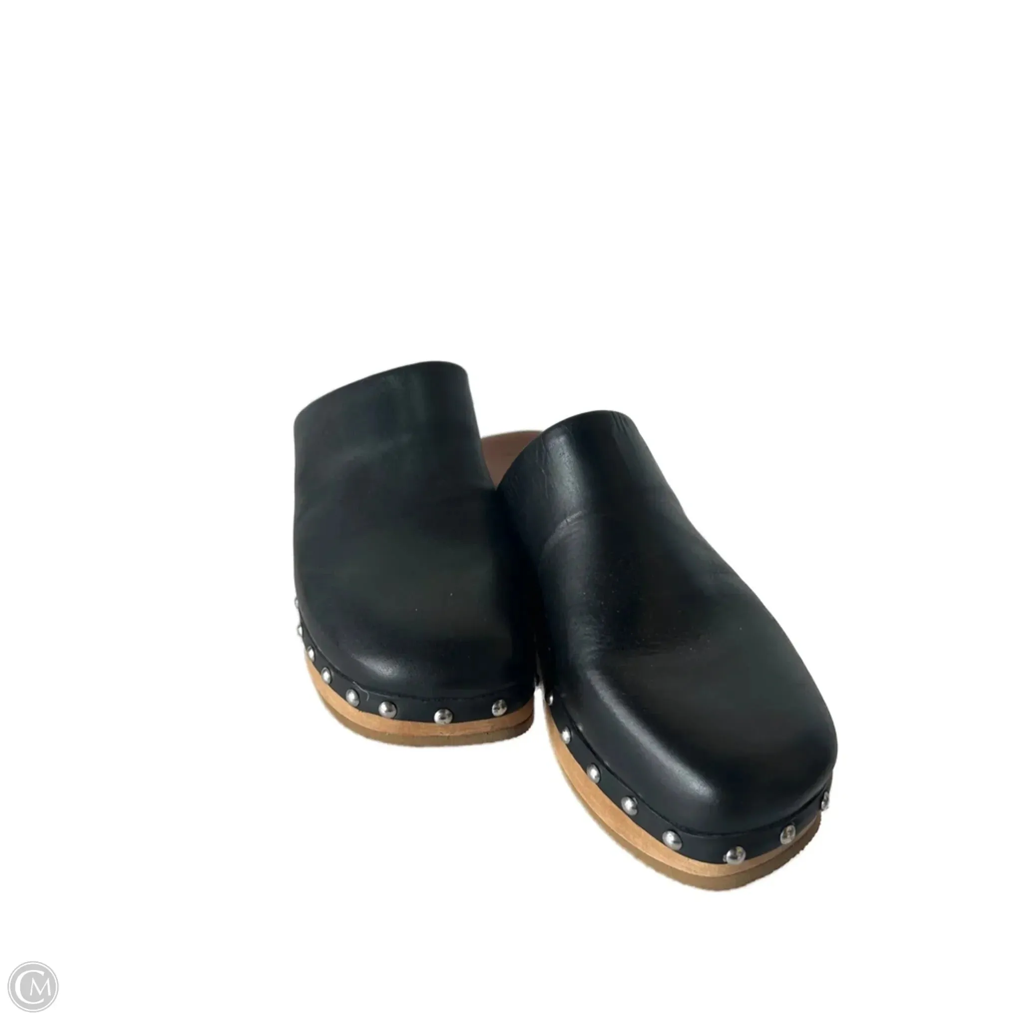 Heel Boots Shoes Heels Block By Clothes Mentor In Black & Brown, Size: 7