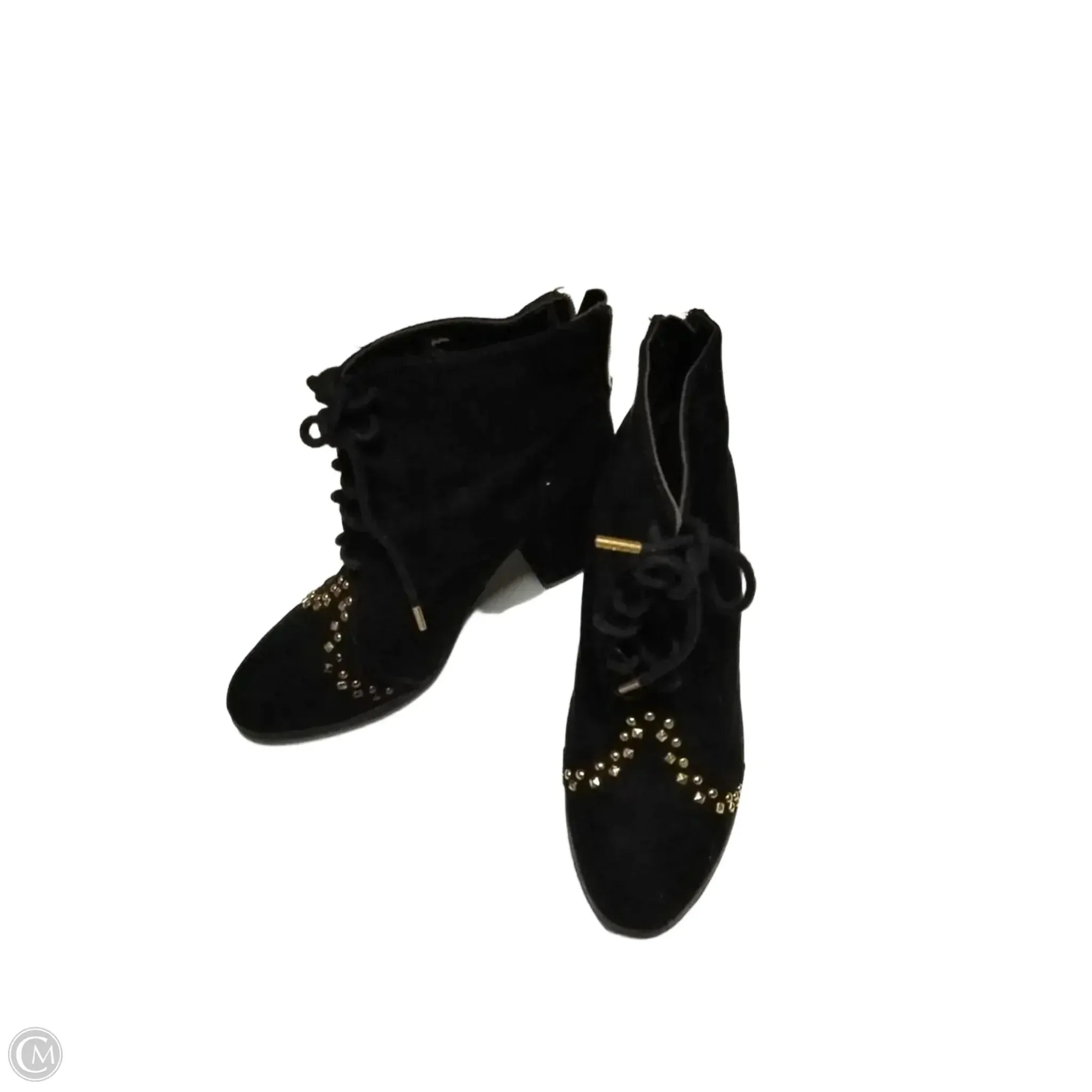 mesh construction Day Ready Shoes Heels Block By Cme In Black, Size: 6