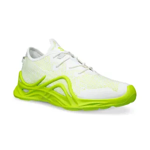 orthotic - friendly Functional Features Men's Biom Infinite Tex Knit Bright White/Lime Punch
