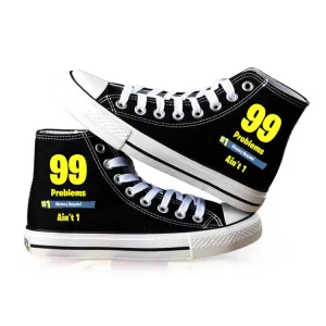 Fortnite Canvas Shoes For Kids Men Women
