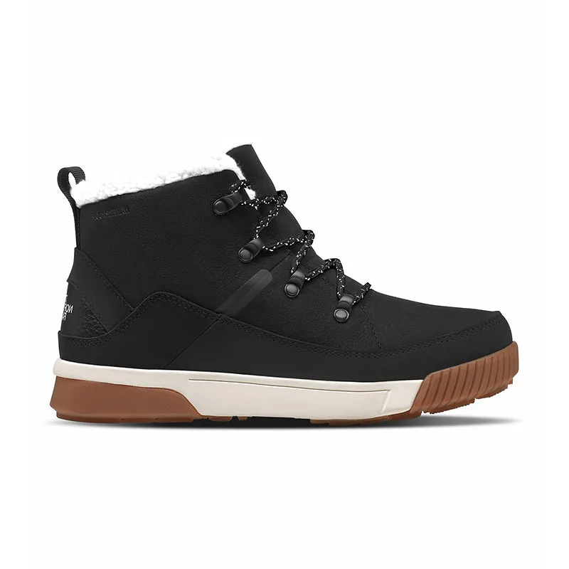 Snow Survival Women's Sierra Mid Lace Waterproof TNF Black/Gardenia White
