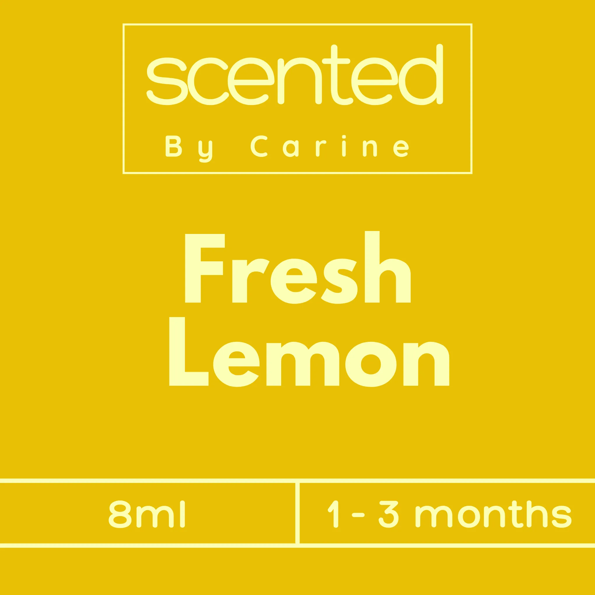 Fresh Lemon Car Freshener