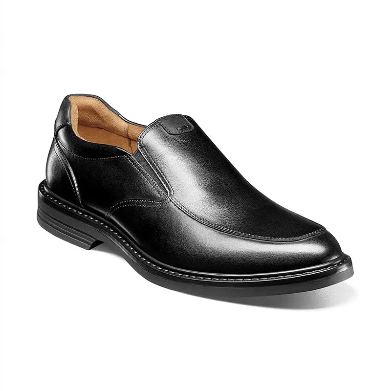 Men's Norwalk Moc Toe Slip On Black Chill Walk Shoes
