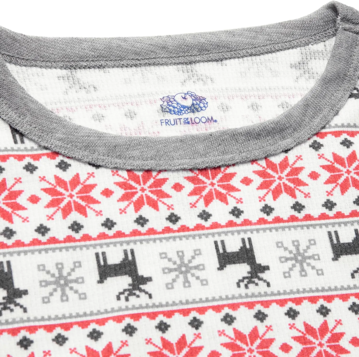 Fruit of the Loom boys Premium Thermal Waffle Underwear Set