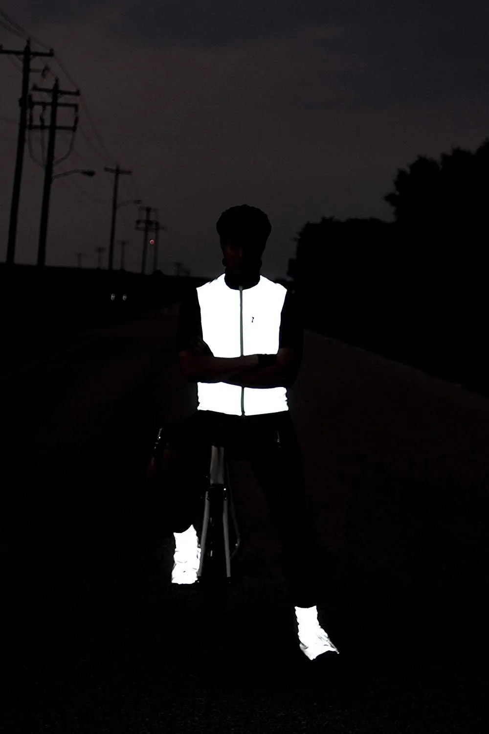Full Reflective Winter Cycling Shoe Covers for Cycling - for Narrow Road Cycling Shoes - Version 2 - Waterproof, Windproof Overshoes, Rear Zipper - for Men & Women