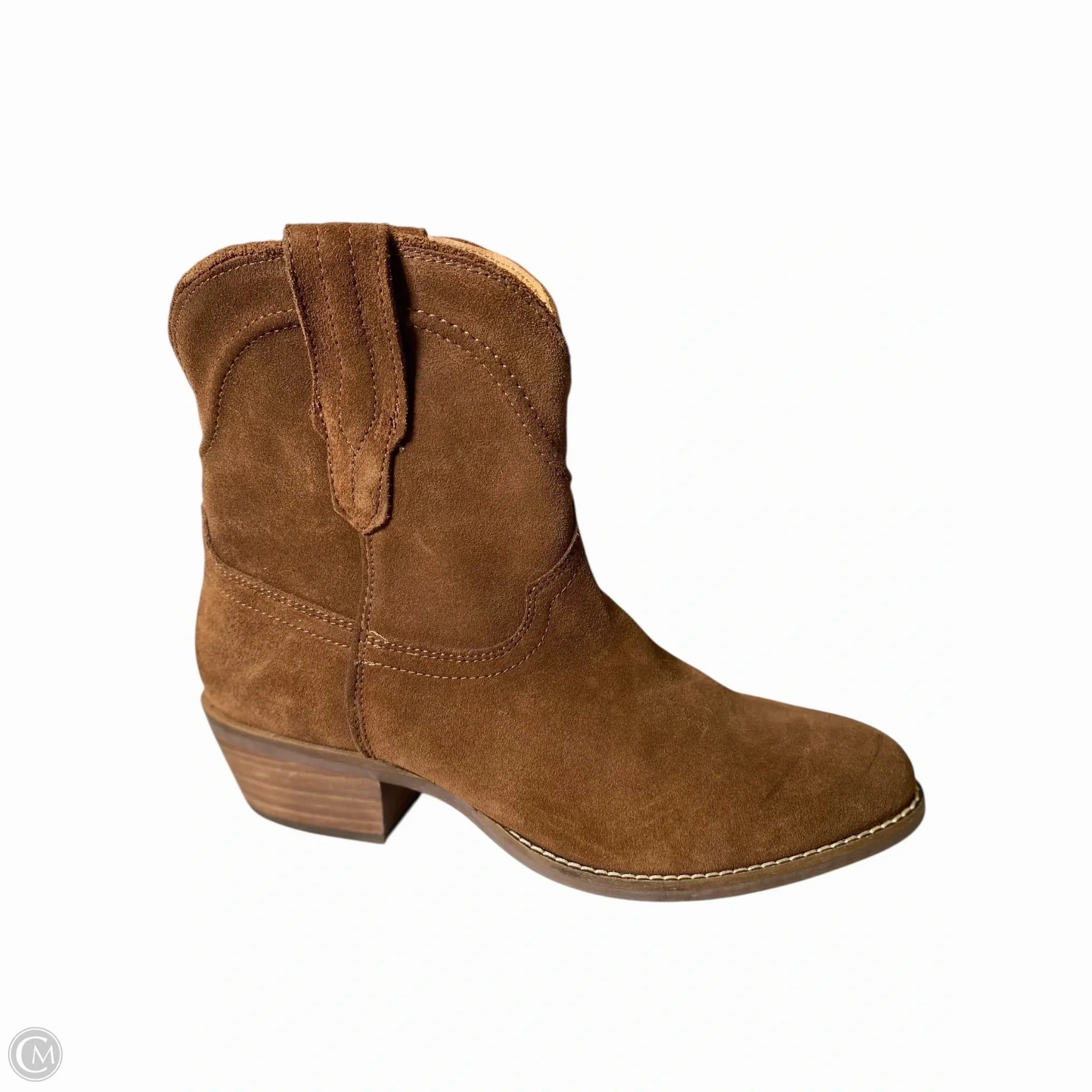 LaceUp Multi   Purpose Boots Ankle Heels By Dingo In Brown, Size: 9