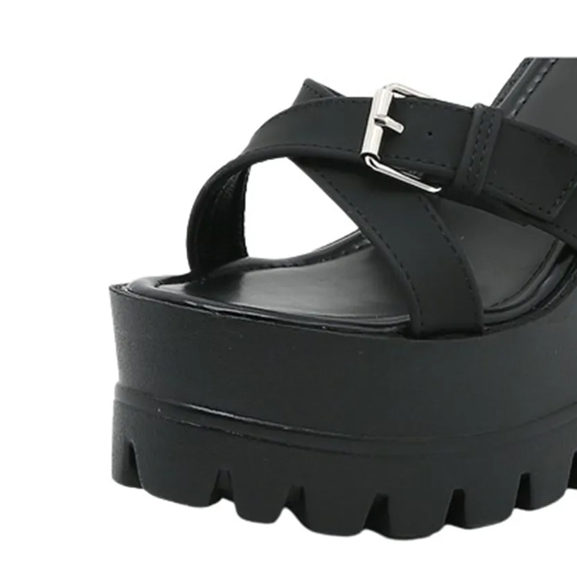 Funki Buys | Shoes | Women's Platform Roman Summer Sandals