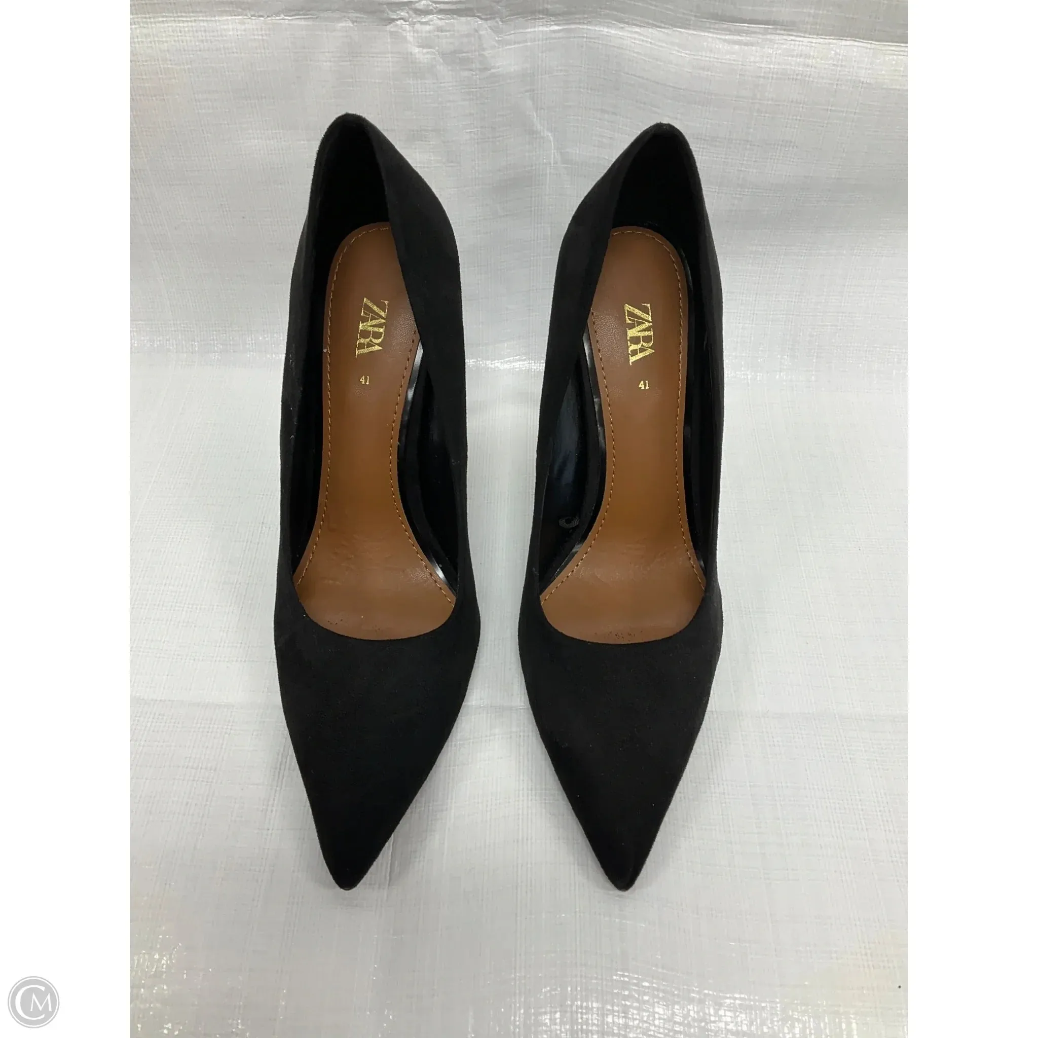 Shoes Heels Stiletto By Zara In Black & Brown, Size: 10 Classic Edge
