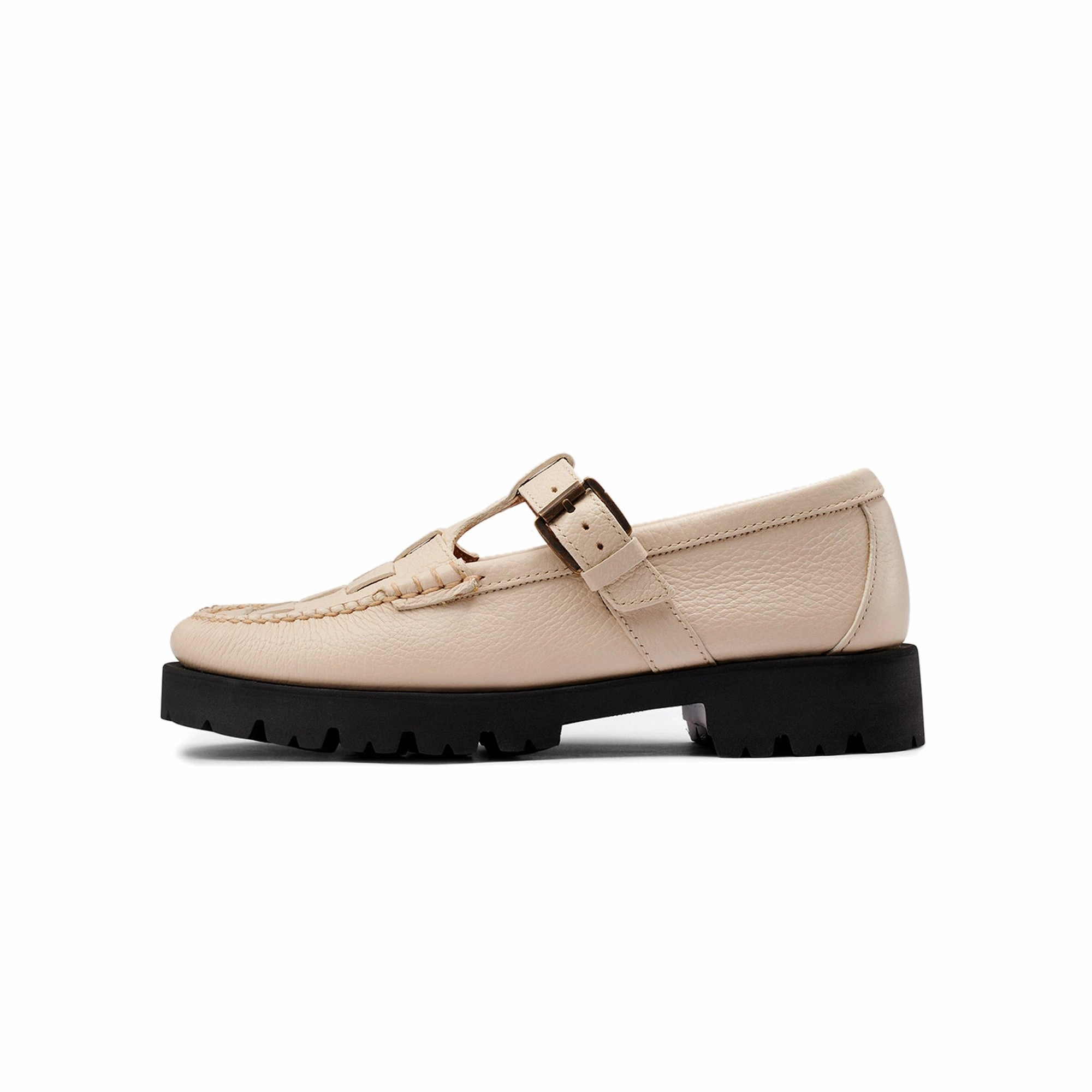 sequin - embellished - design shoes G.H. Bass Womens Mary Jane Fisherman Super Lug Weejuns Loafers