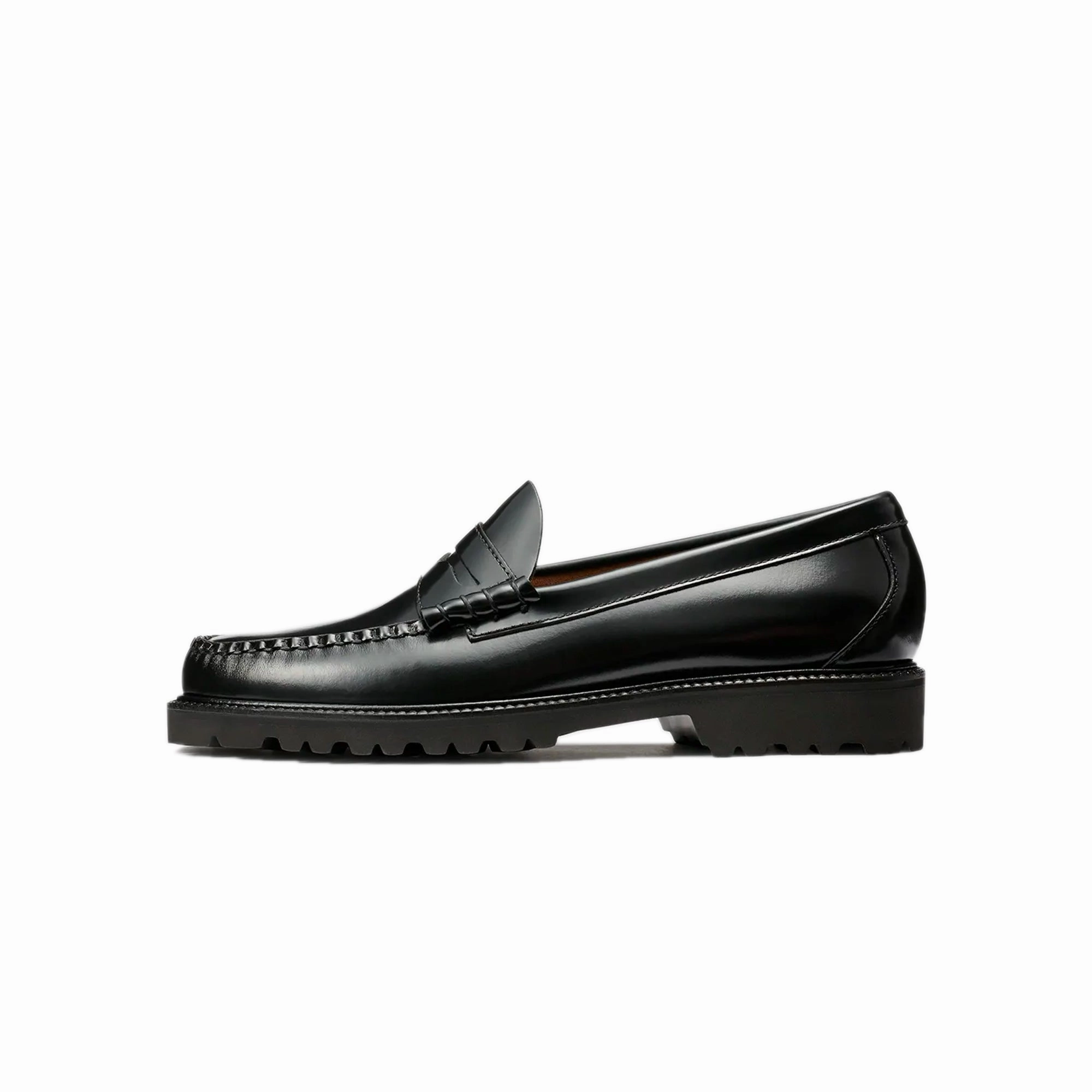 color run running wear Minimalist Style G.H Bass Womens Whitney Super Lug Loafers