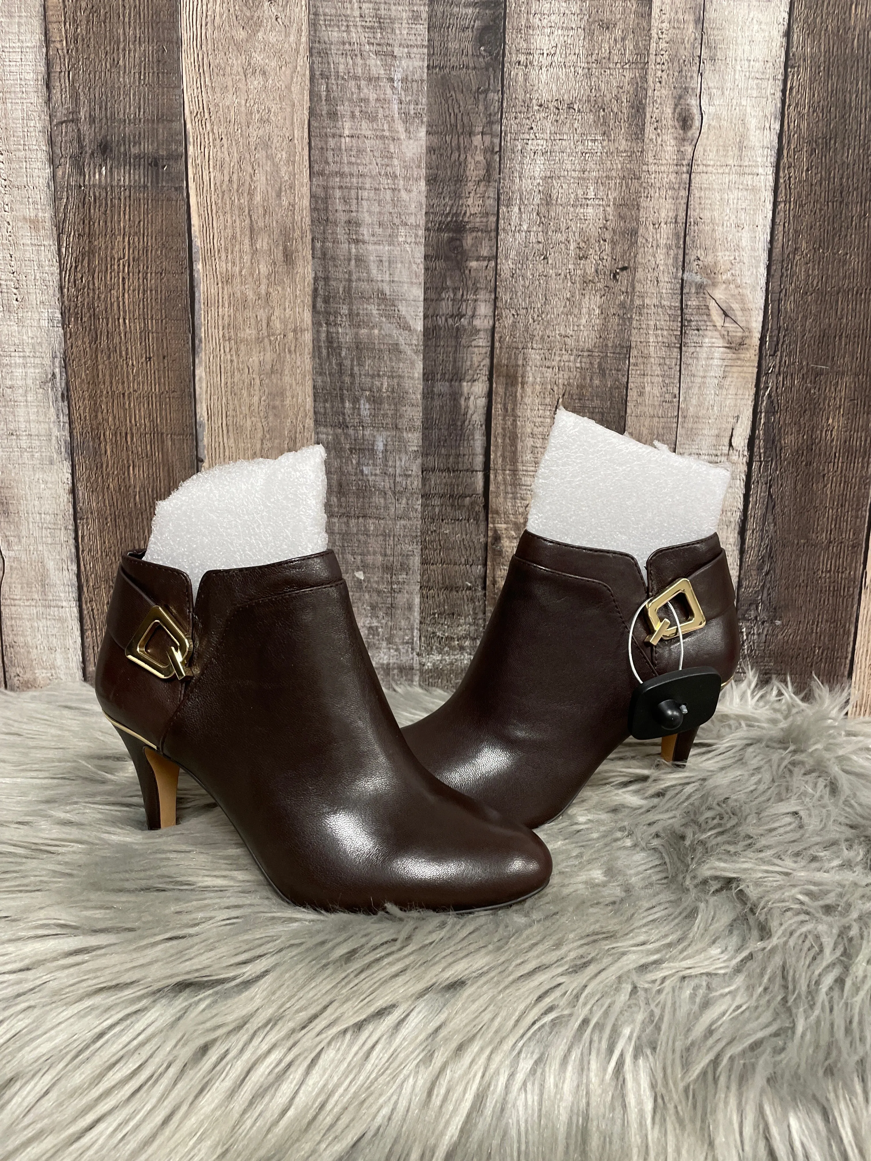 Boots Knee Heels By Vince Camuto In Brown, Size: 6 Go-To Winter
