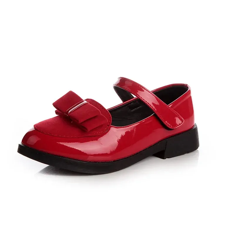 Girls Elegant Classic British Style Flats Shoes