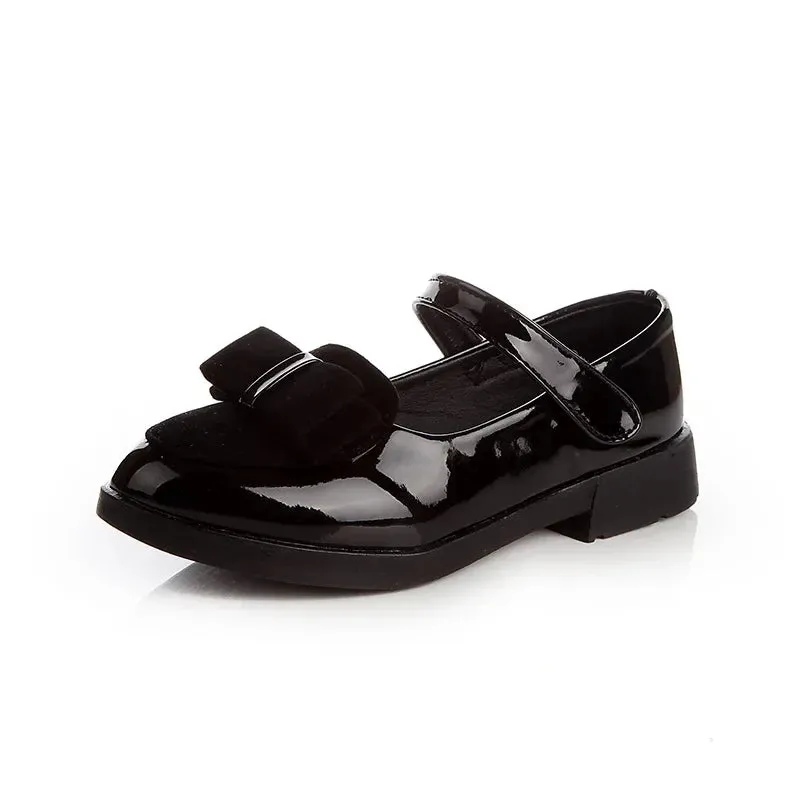 Girls Elegant Classic British Style Flats Shoes