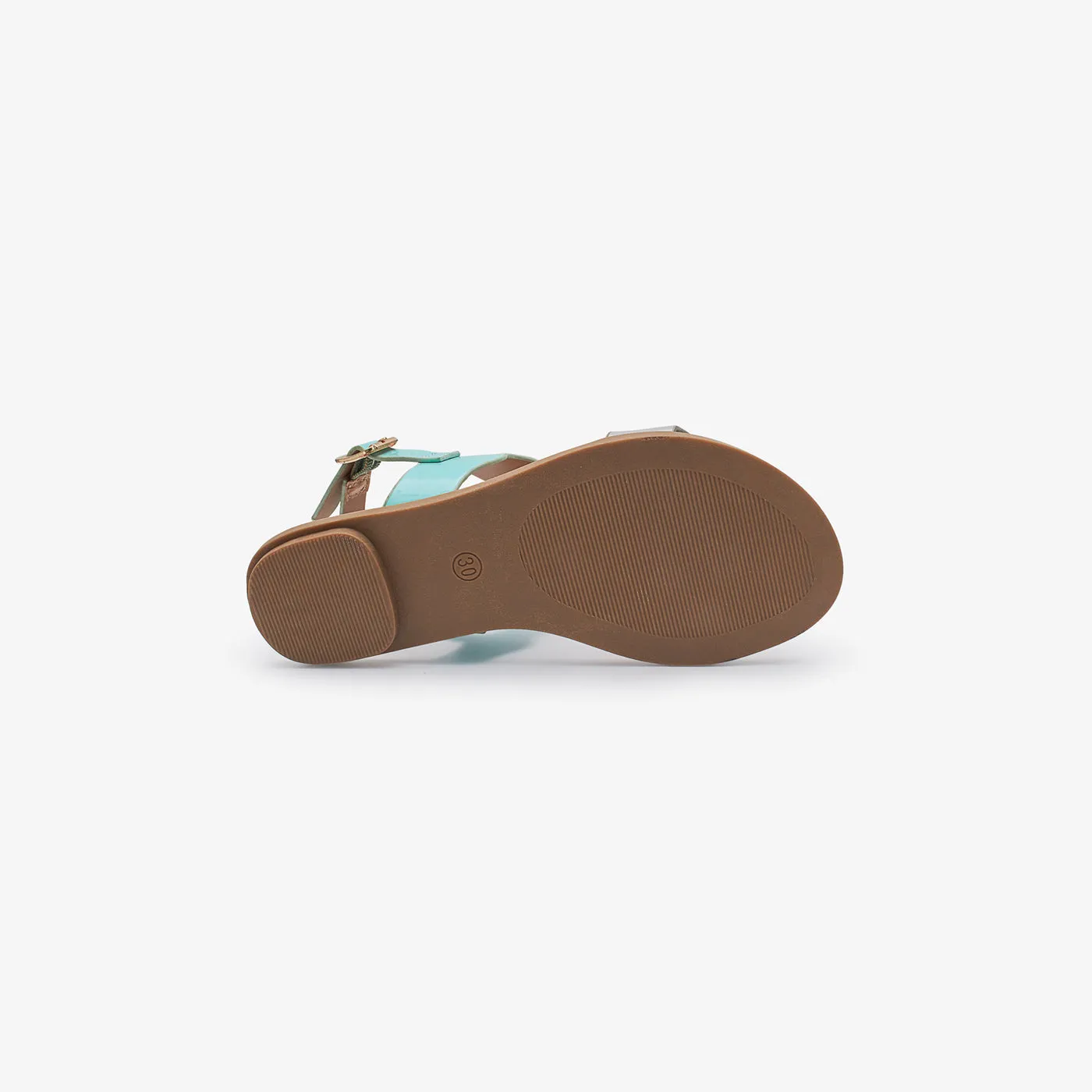 Girls Patent Sandal