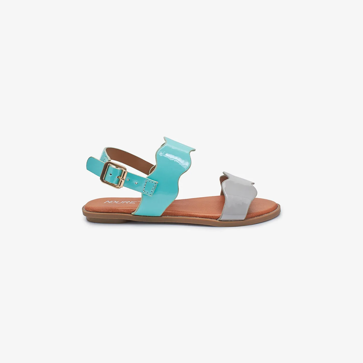 Girls Patent Sandal