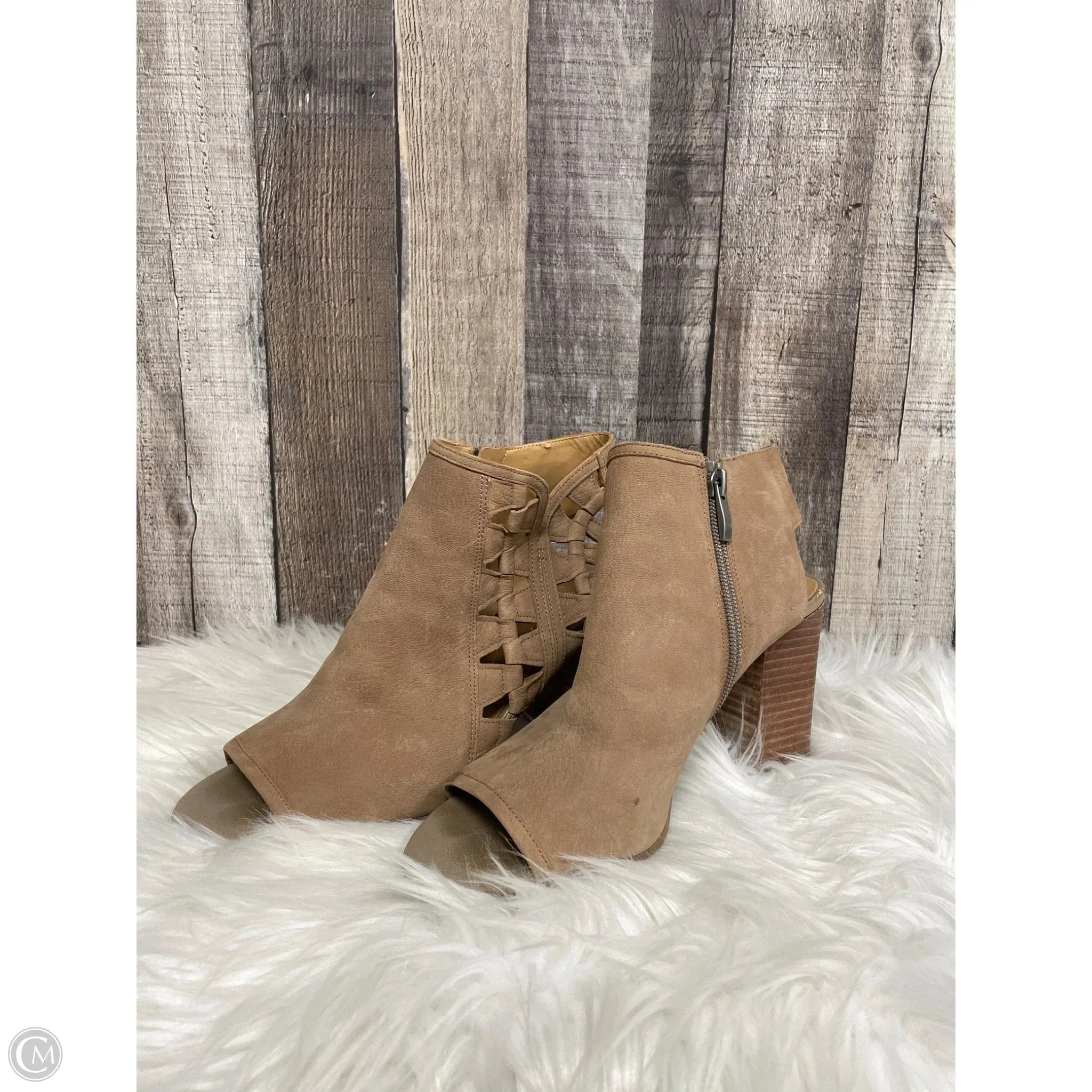 Wedding Sandals All Occasion Shoes Heels Block By Franco Sarto In Brown, Size: 9