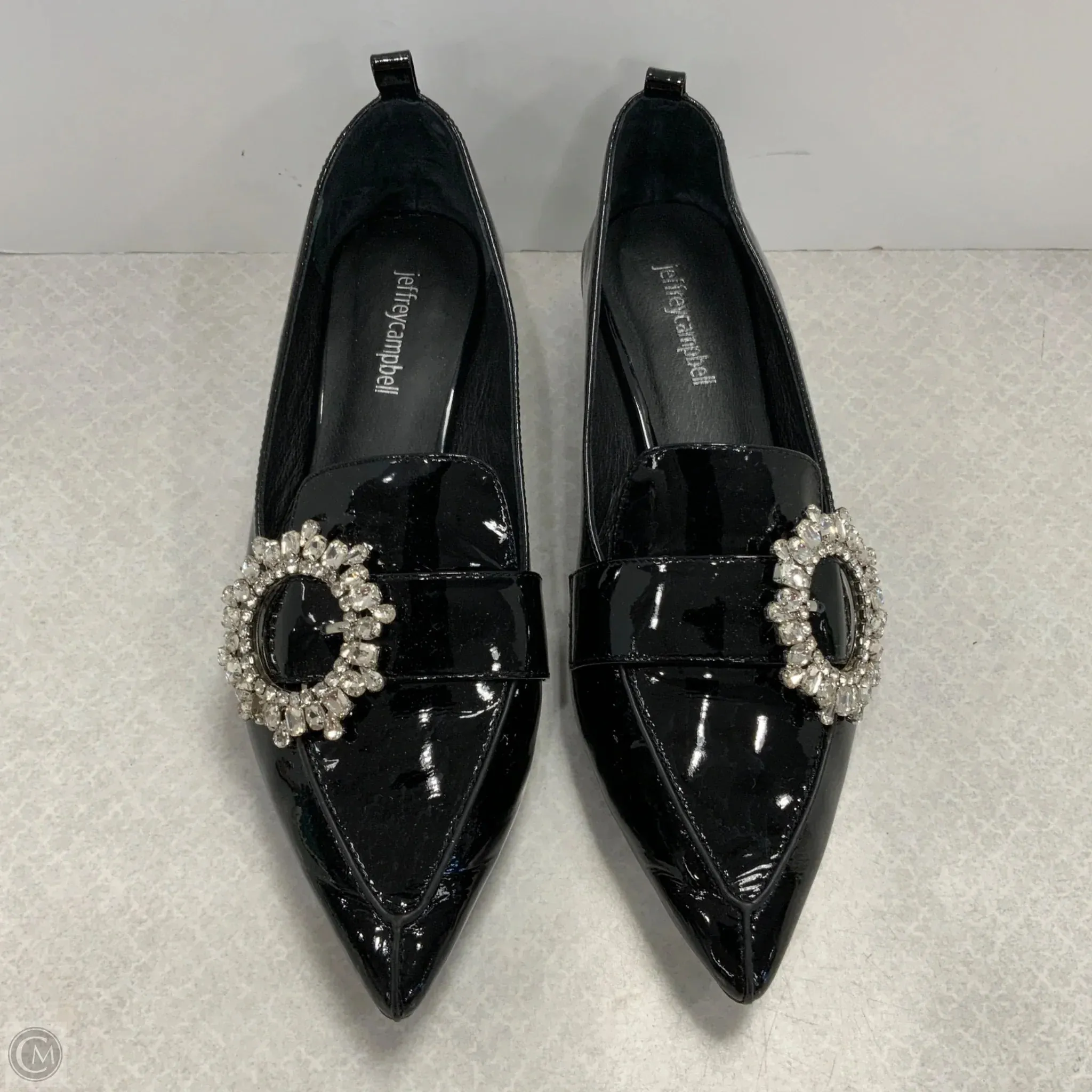 Shock Resistant Fashionable Wedges Shoes Heels Block By Jeffery Campbell In Black, Size: 9