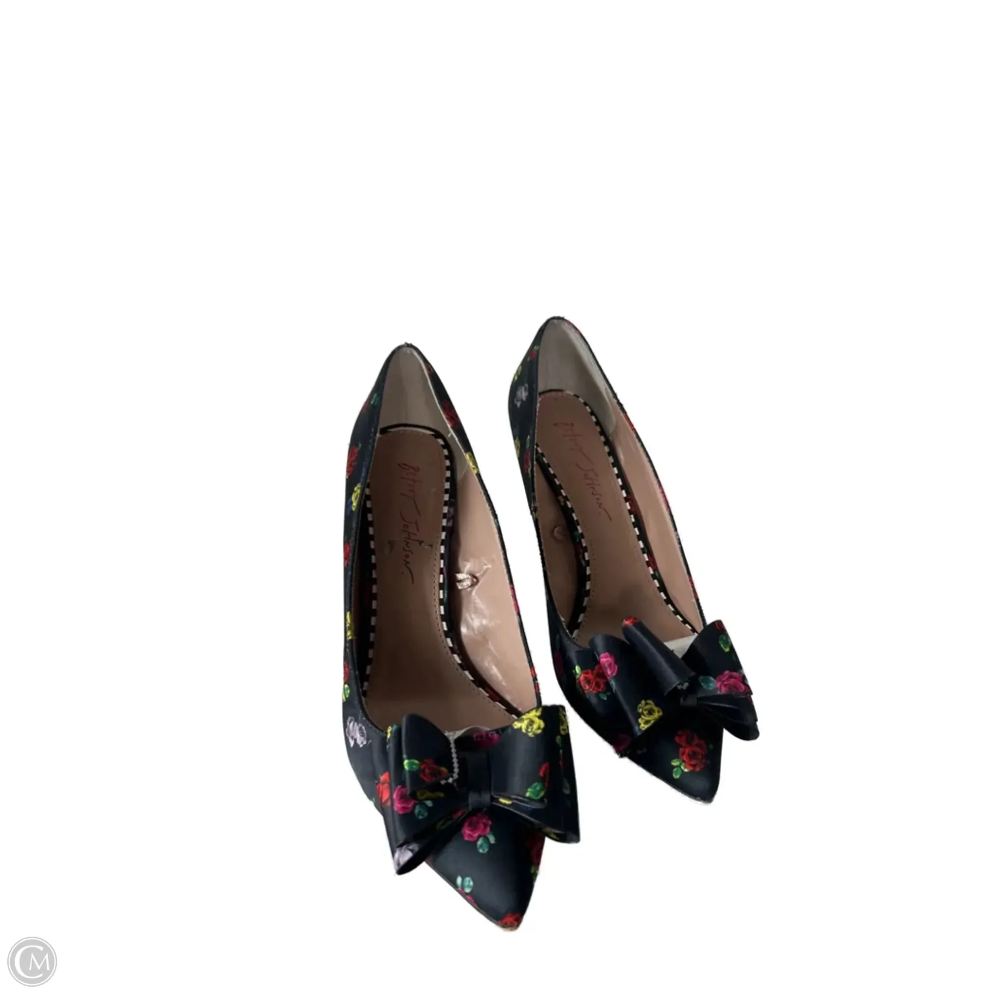 Shoes Heels Stiletto By Betsey Johnson In Black & Red, Size: 9 Comfortable Footwear