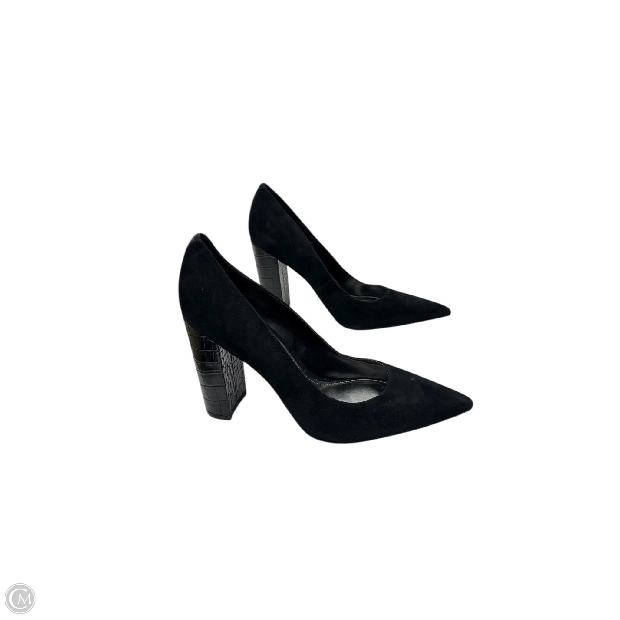 Shoes Heels Block By Nine West In Black, Size: 11 High Top Style
