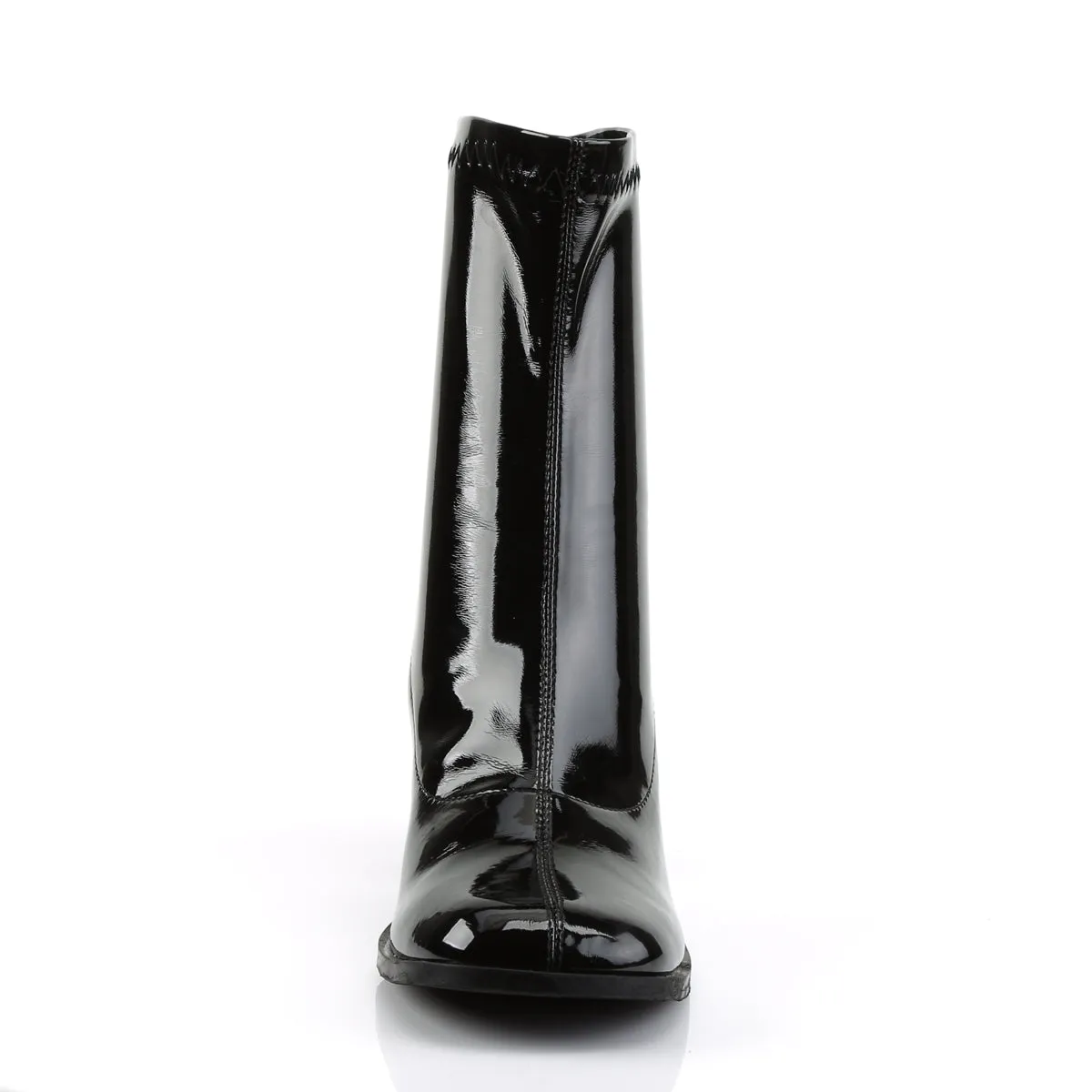 GOGO-150 Funtasma Black Patent Fancy Dress Women's Boots (Fantasy Footwear)