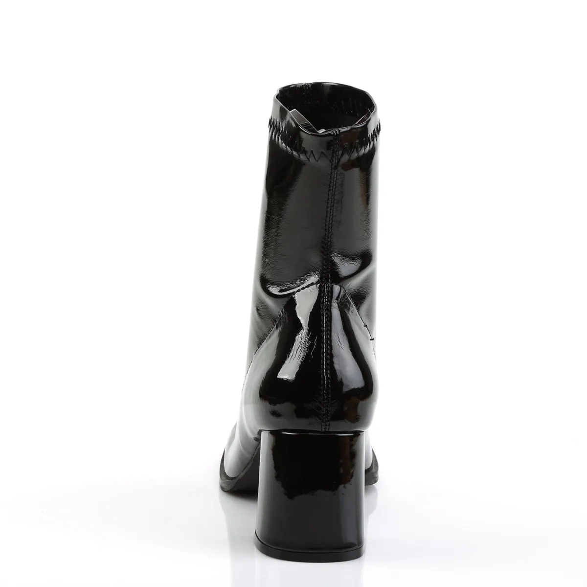 GOGO-150 Funtasma Black Patent Fancy Dress Women's Boots (Fantasy Footwear)