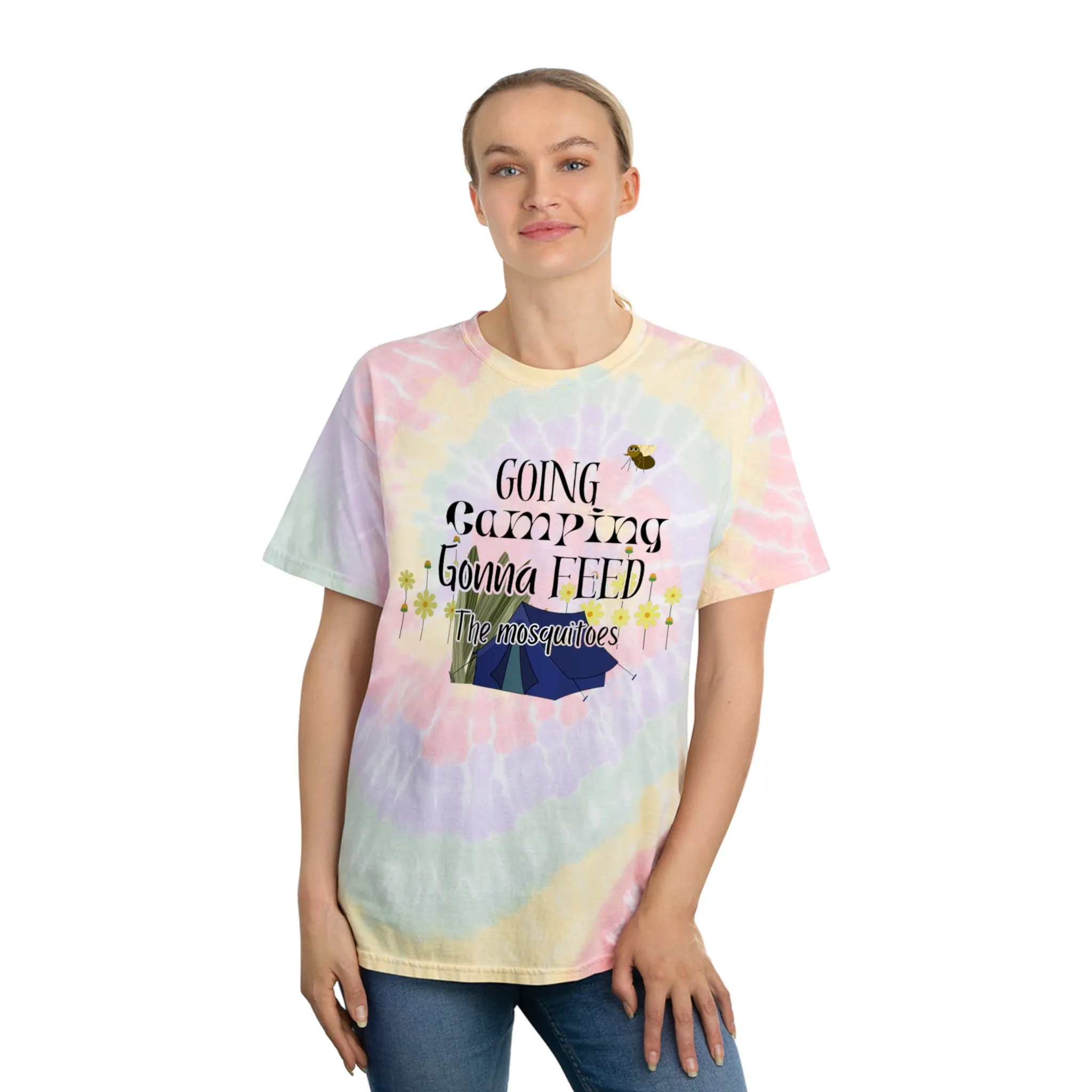 Going camping Tie-Dye Tee