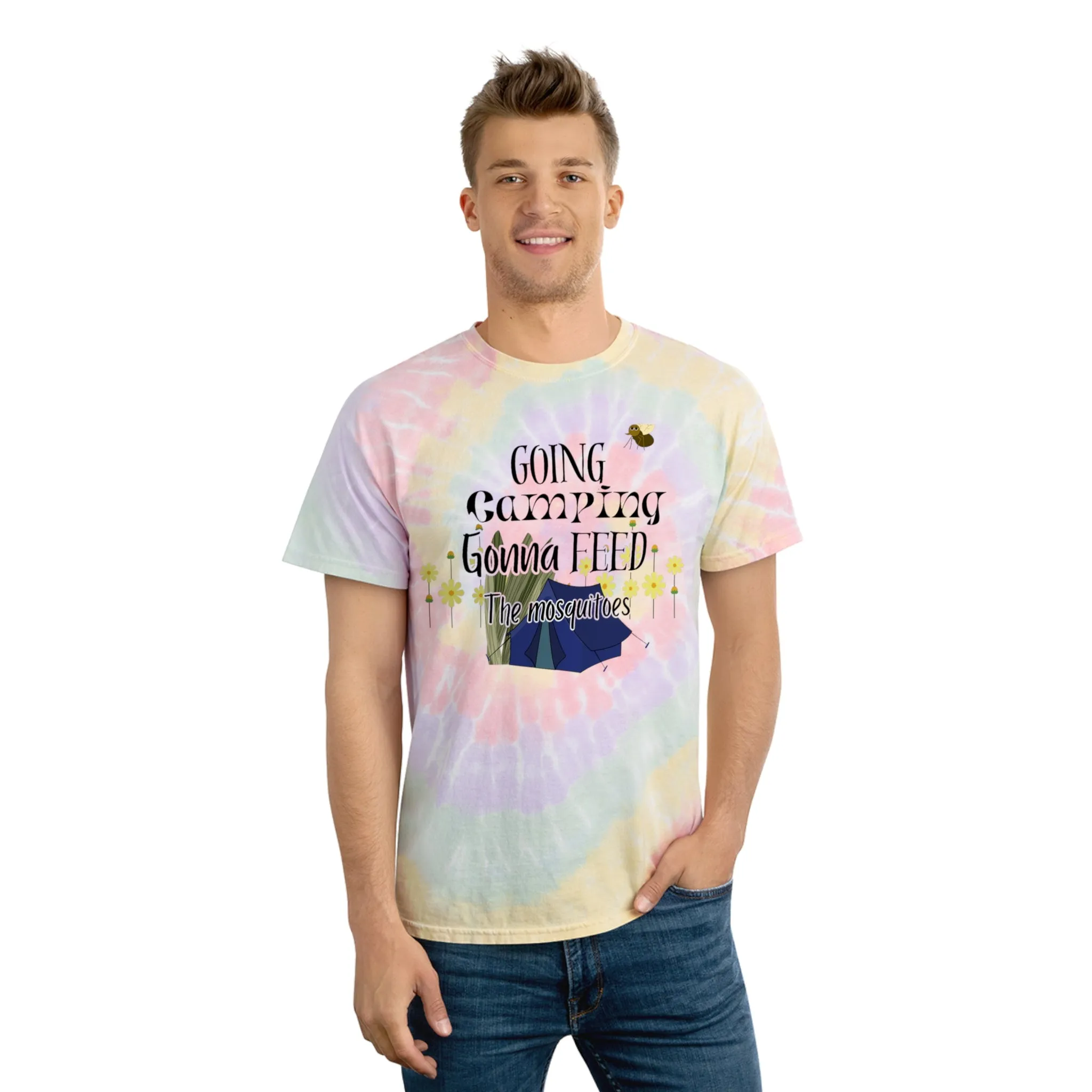 Going camping Tie-Dye Tee