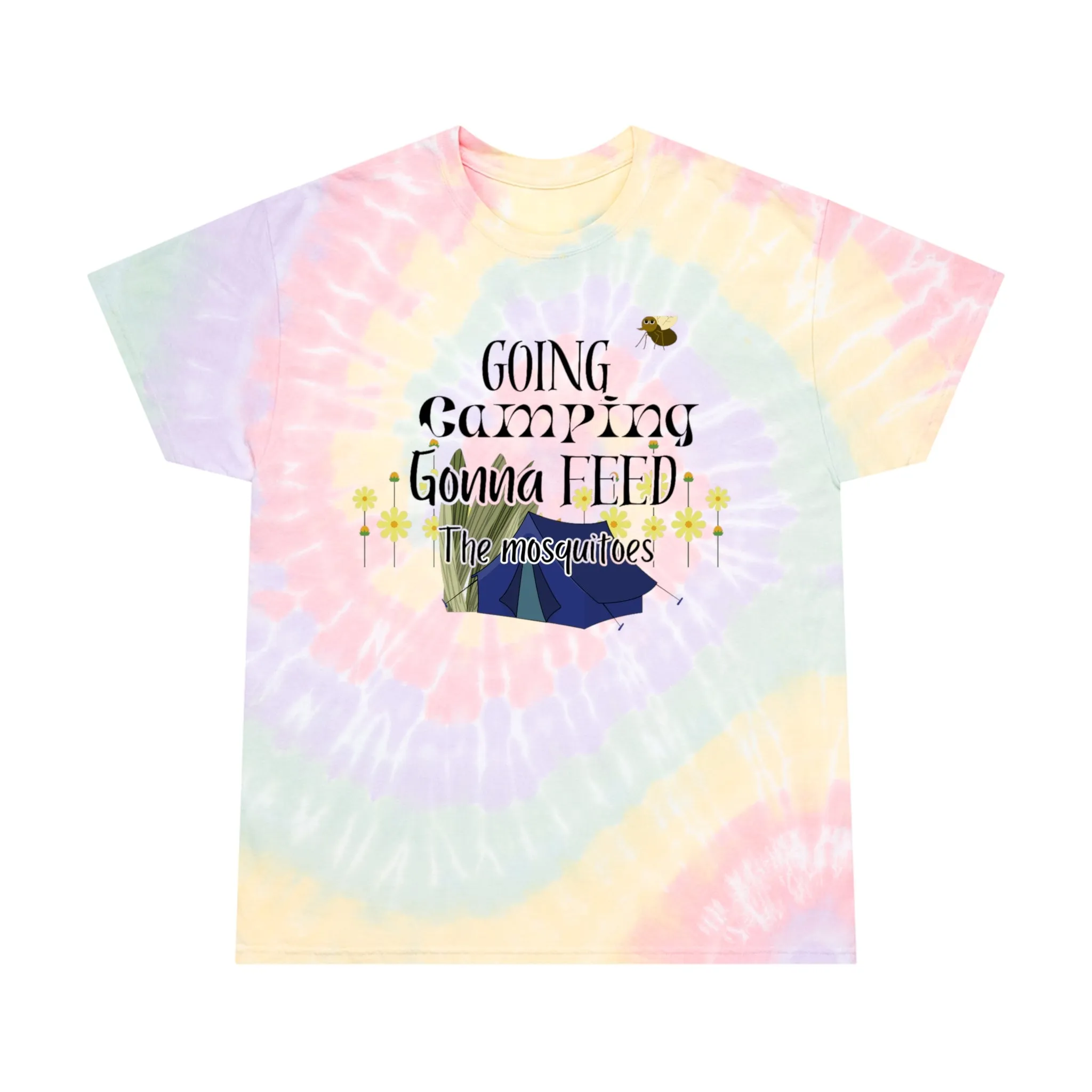Going camping Tie-Dye Tee