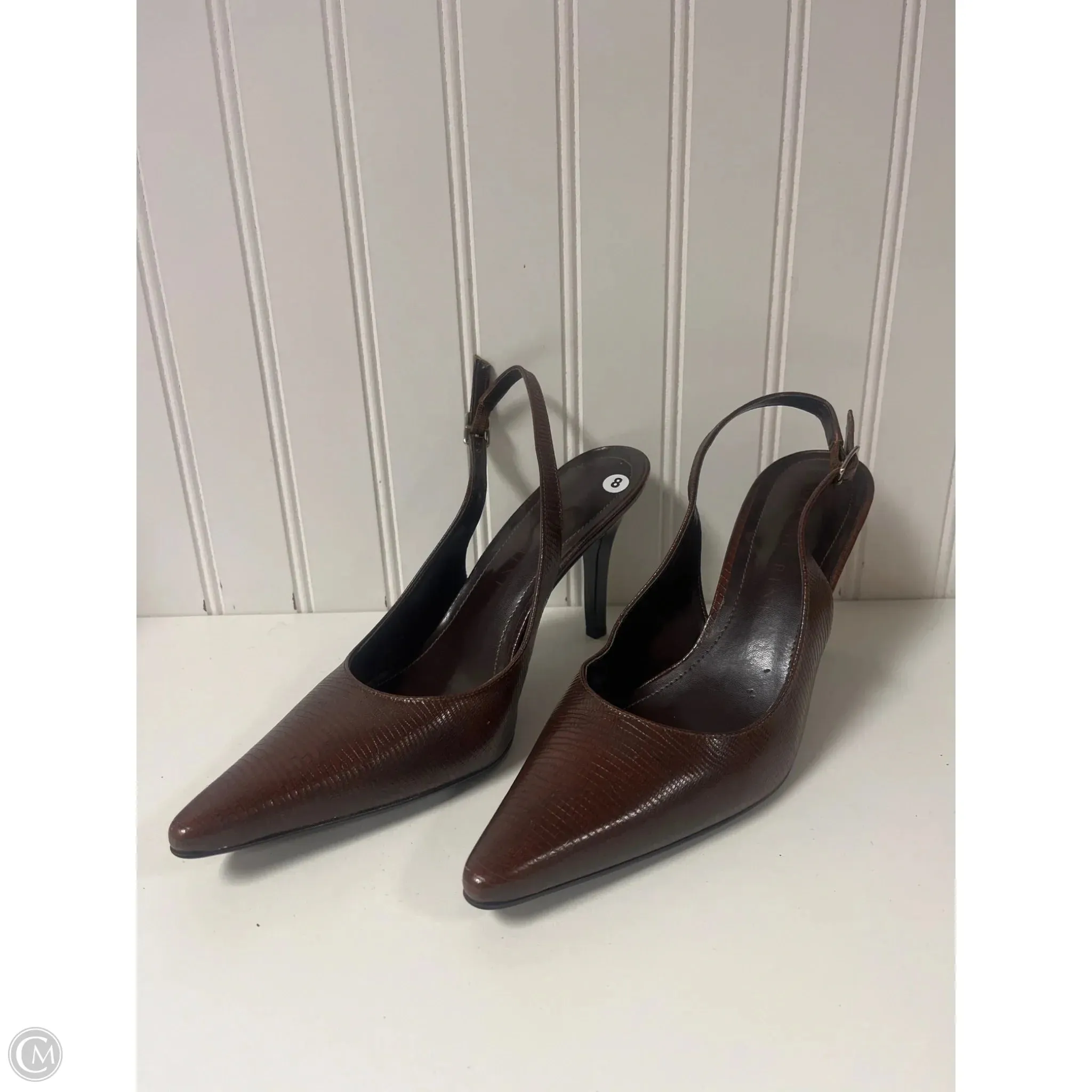 Minimal Mood Shoes Heels Stiletto By Gianni Bini In Brown, Size: 8