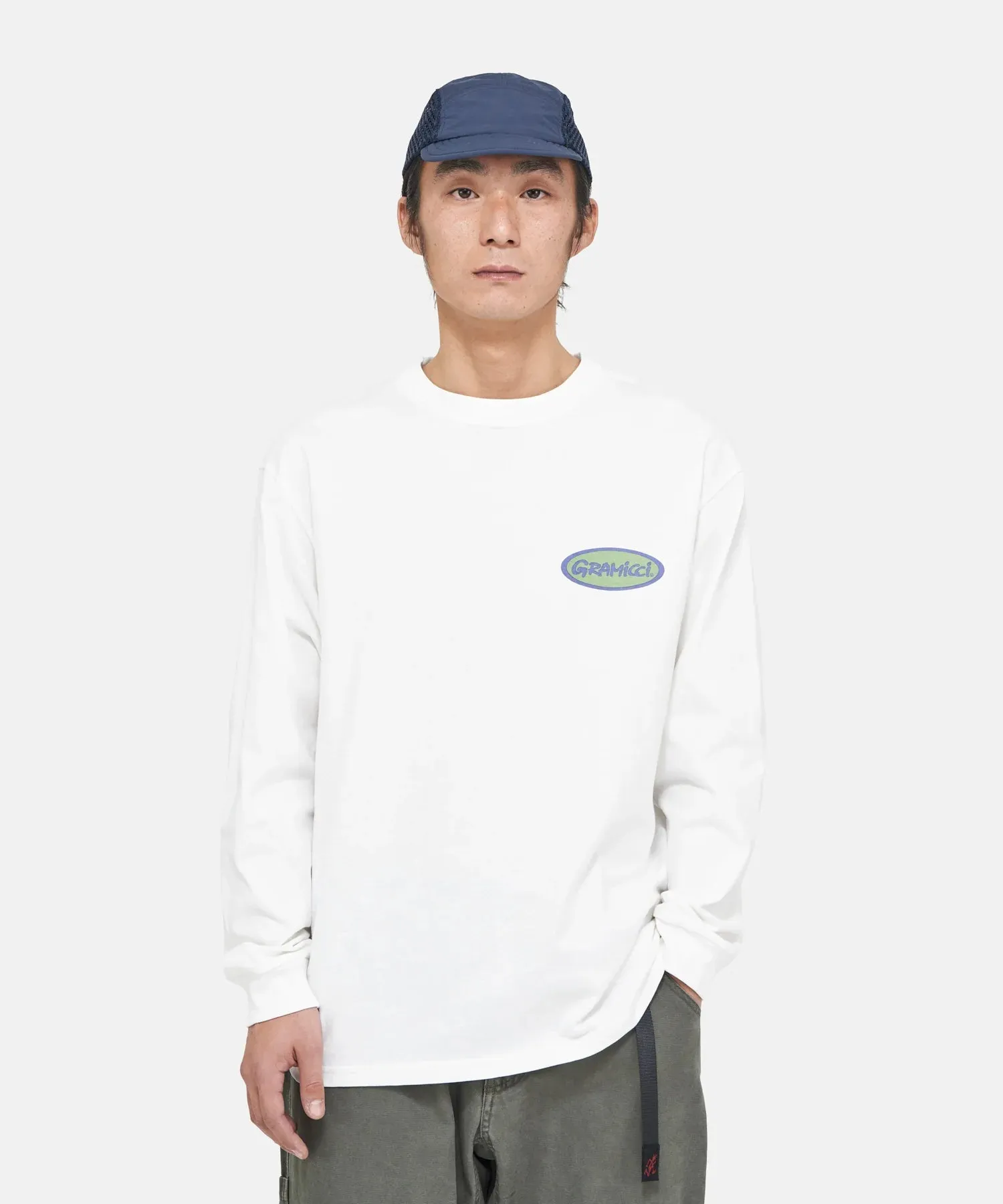 Gramicci Oval LS Tee - White
