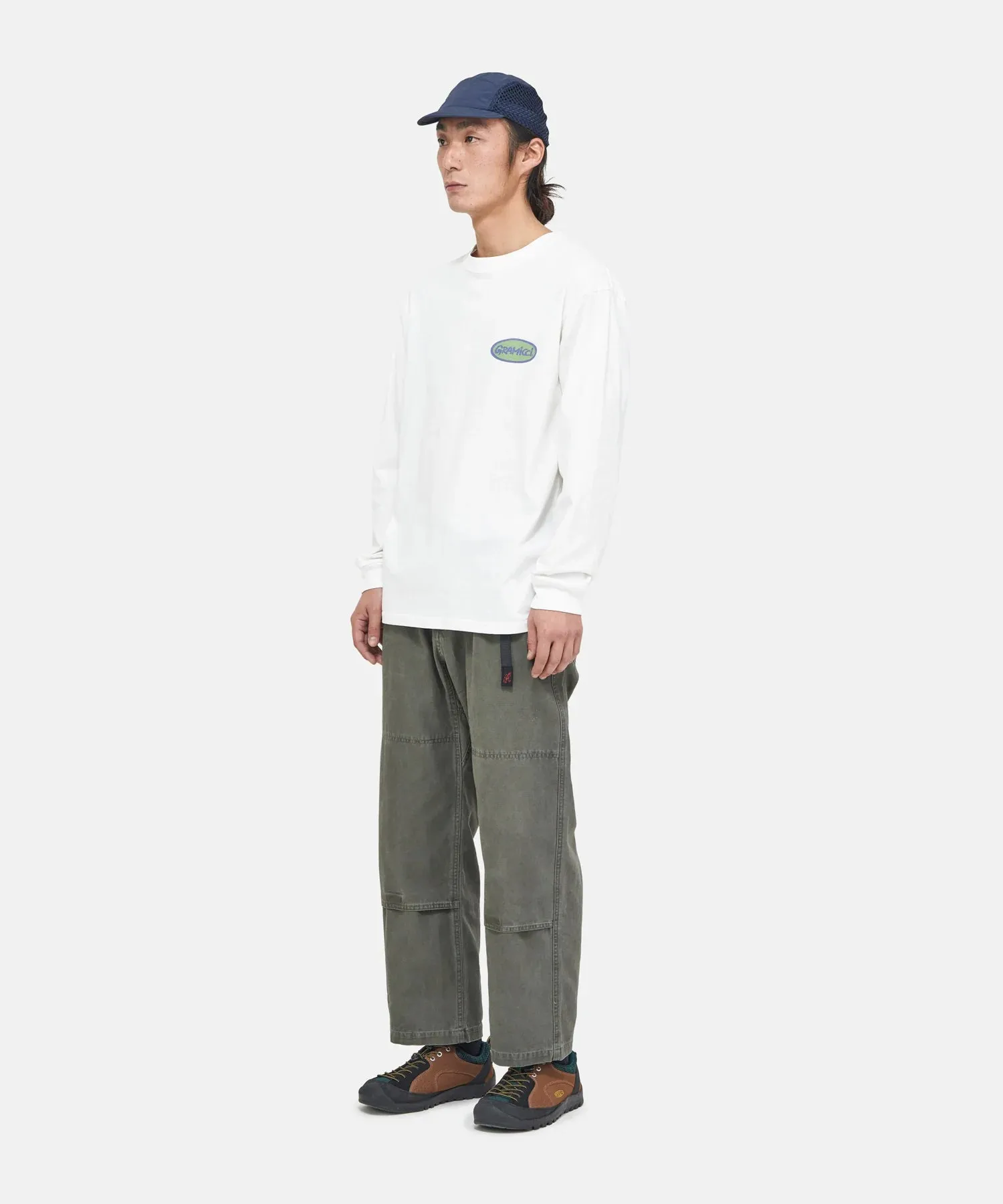 Gramicci Oval LS Tee - White