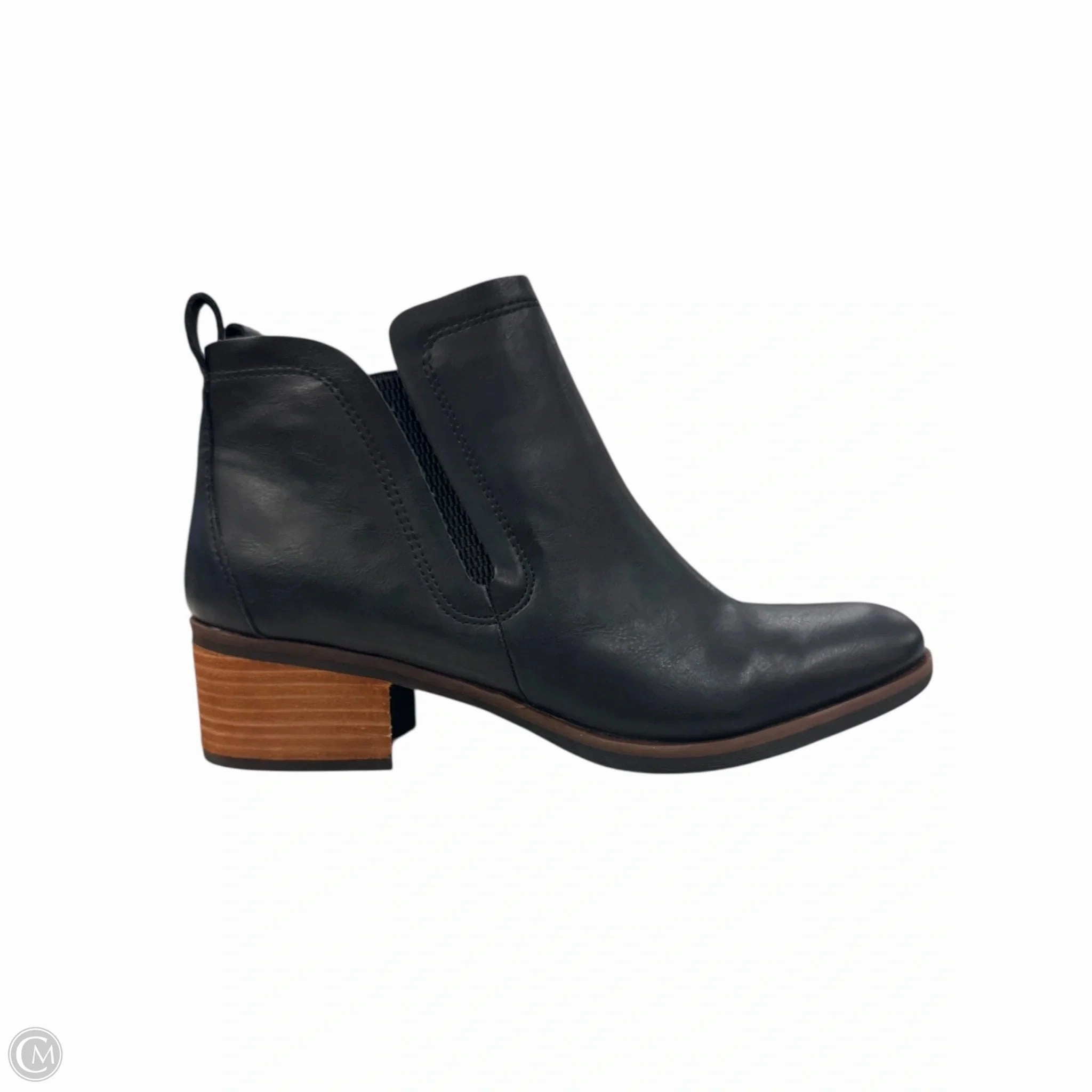 Boots Ankle Heels By Korks In Black, Size: 10 Heat   Resistant Flexibility Design