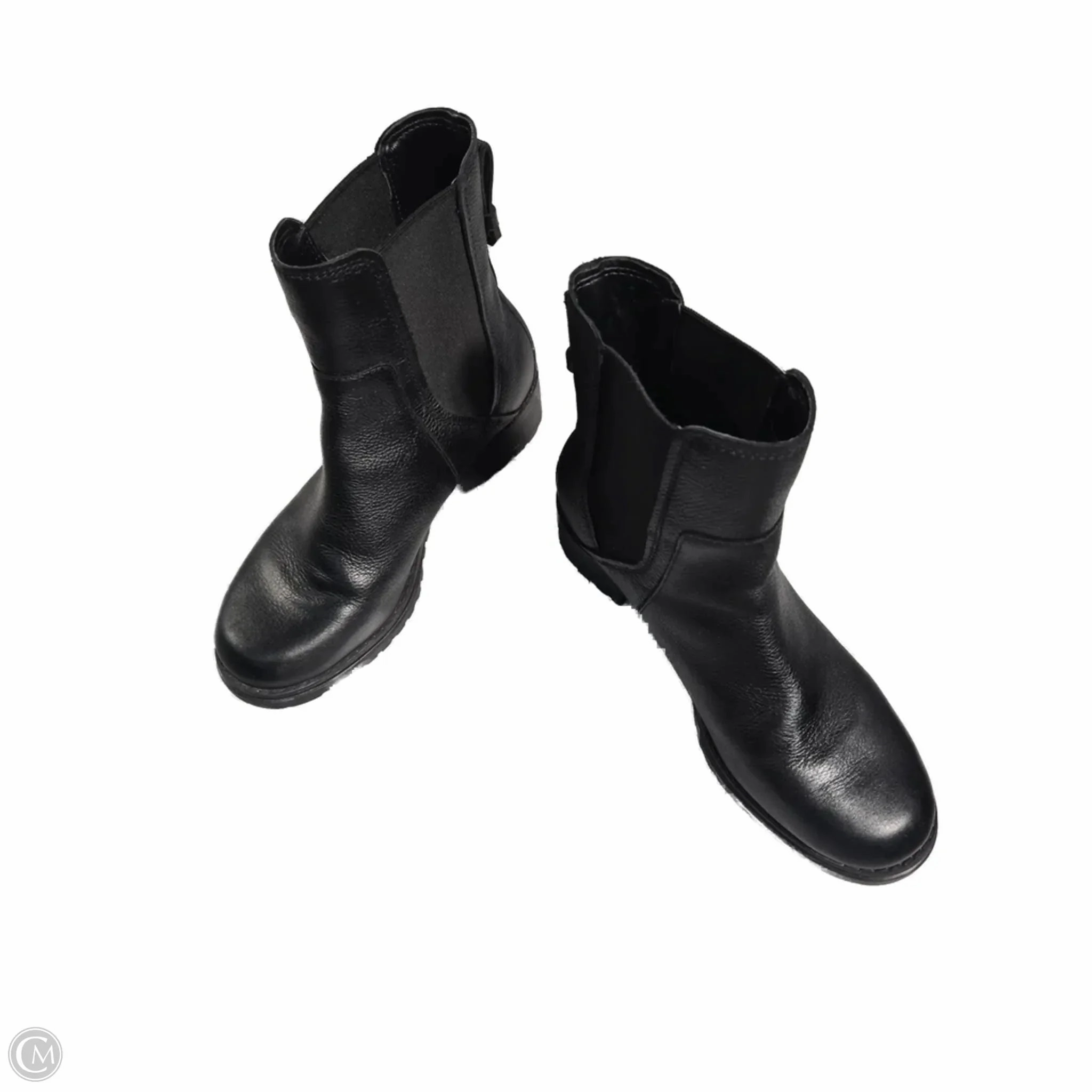 Boots Ankle Flats By Cole-haan In Black, Size: 7.5 Trail Ready Footwear Low Profile Weekend Camping
