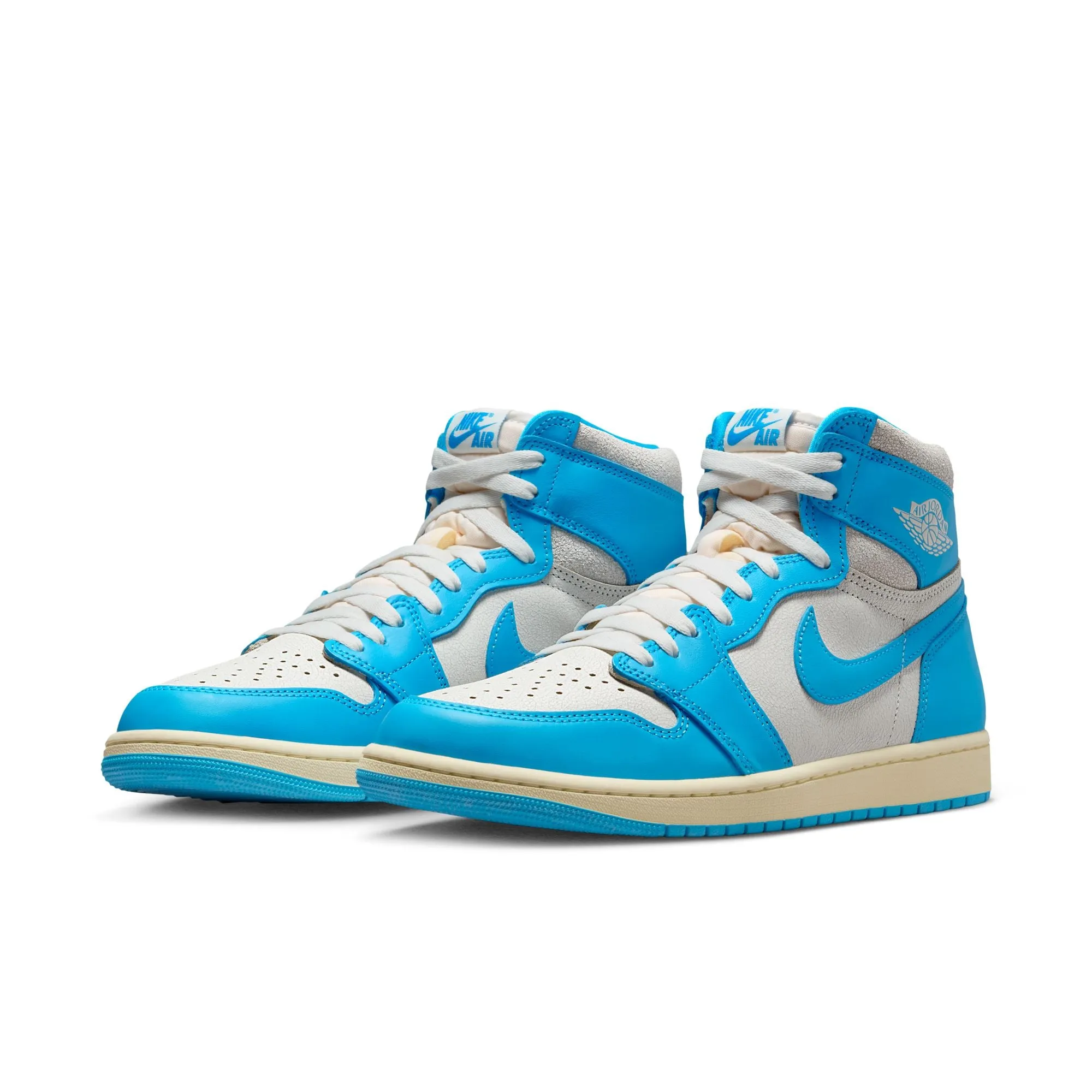 AIR JORDAN 1 RETRO HIGH OG "UNC REIMAGINED" Ventilation Port System Run Trail