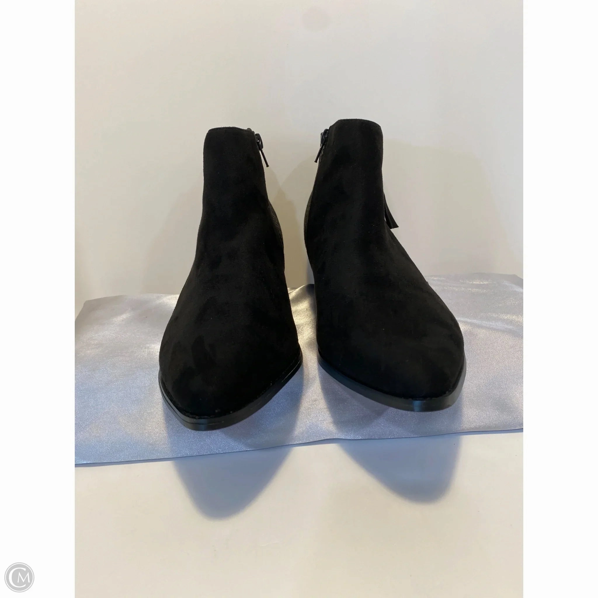 Boots Ankle Heels By Avenue In Black, Size: 10 Practical Build