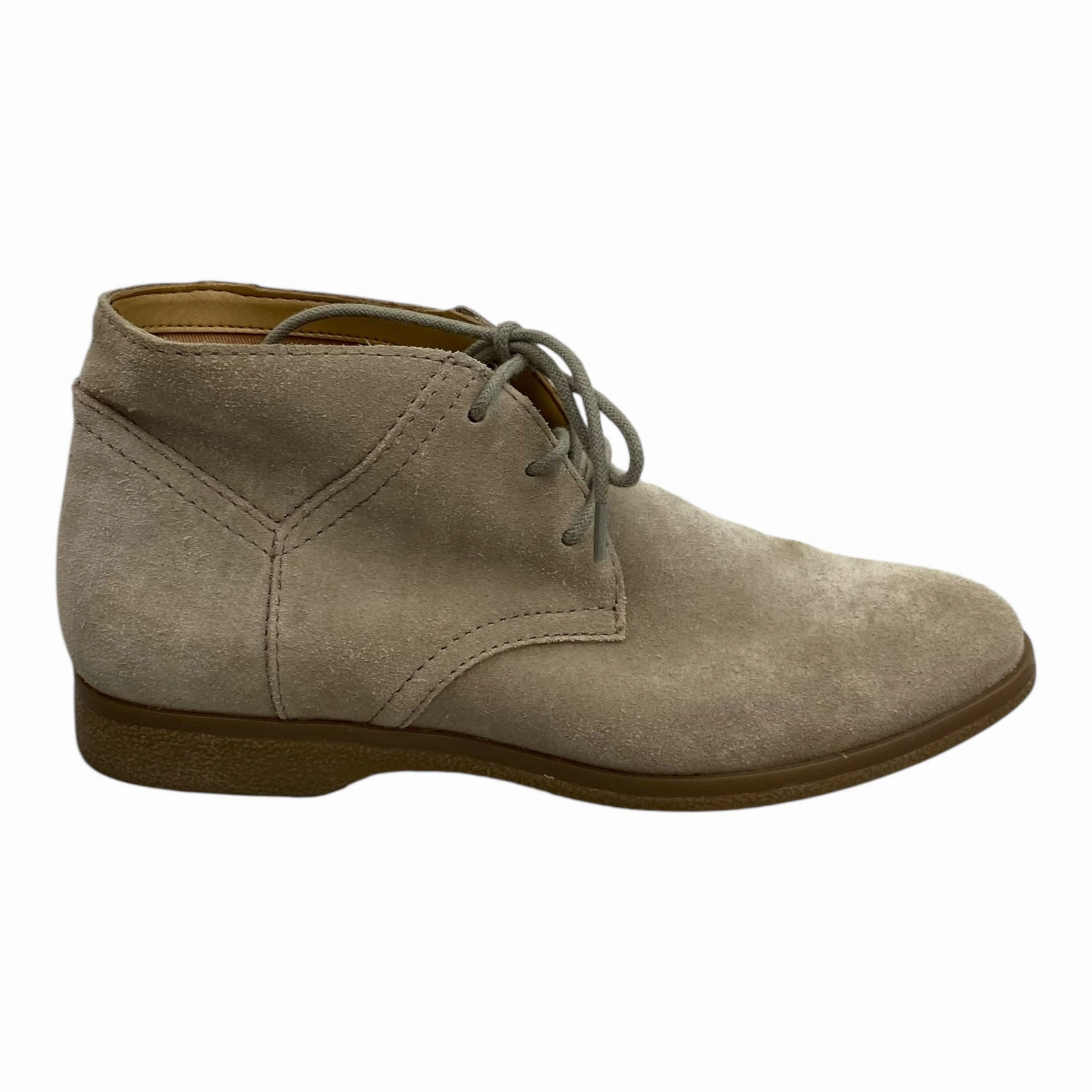 Boots Ankle Flats By Franco Sarto In Tan, Size:7.5 Daily Ready Ergonomic Shape